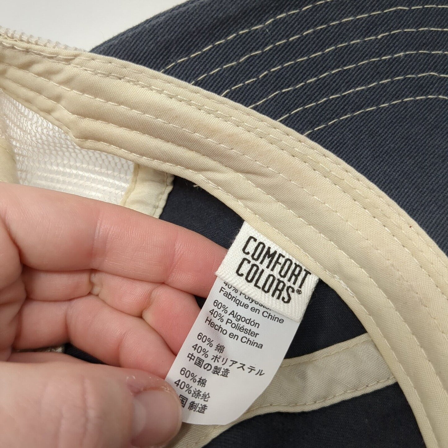 #momlife Snapback Mesh Back Trucker Hat Multi One Size Comfort Colors