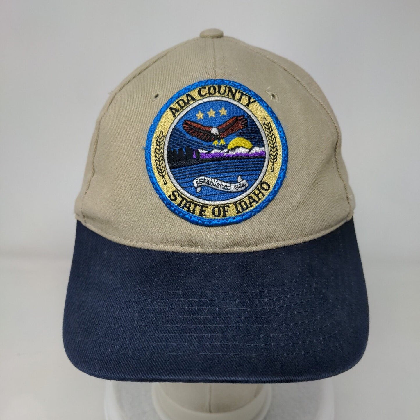 Ada County State Of Idaho Strapback Hat Multi One Size Port Authority