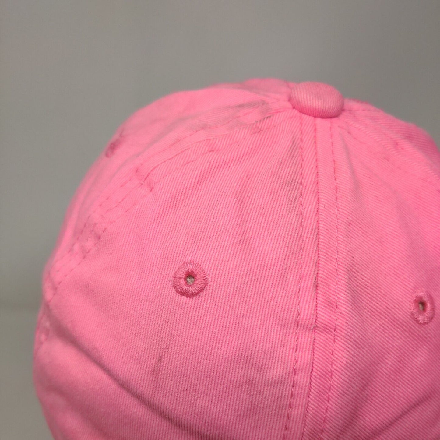 Clermont Florida Strapback Hat Pink One Size Embroidered ALYS Trading