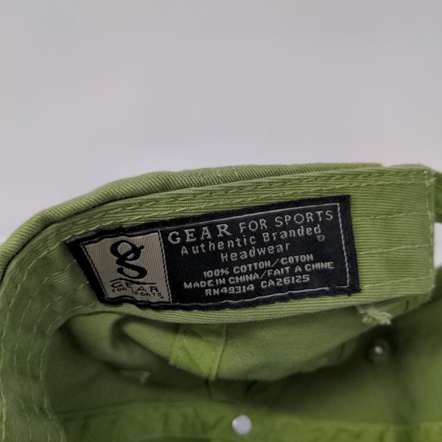 Carnival Destiny Cruise Slideback Hat Green OSFA Embroidered 6 Panel