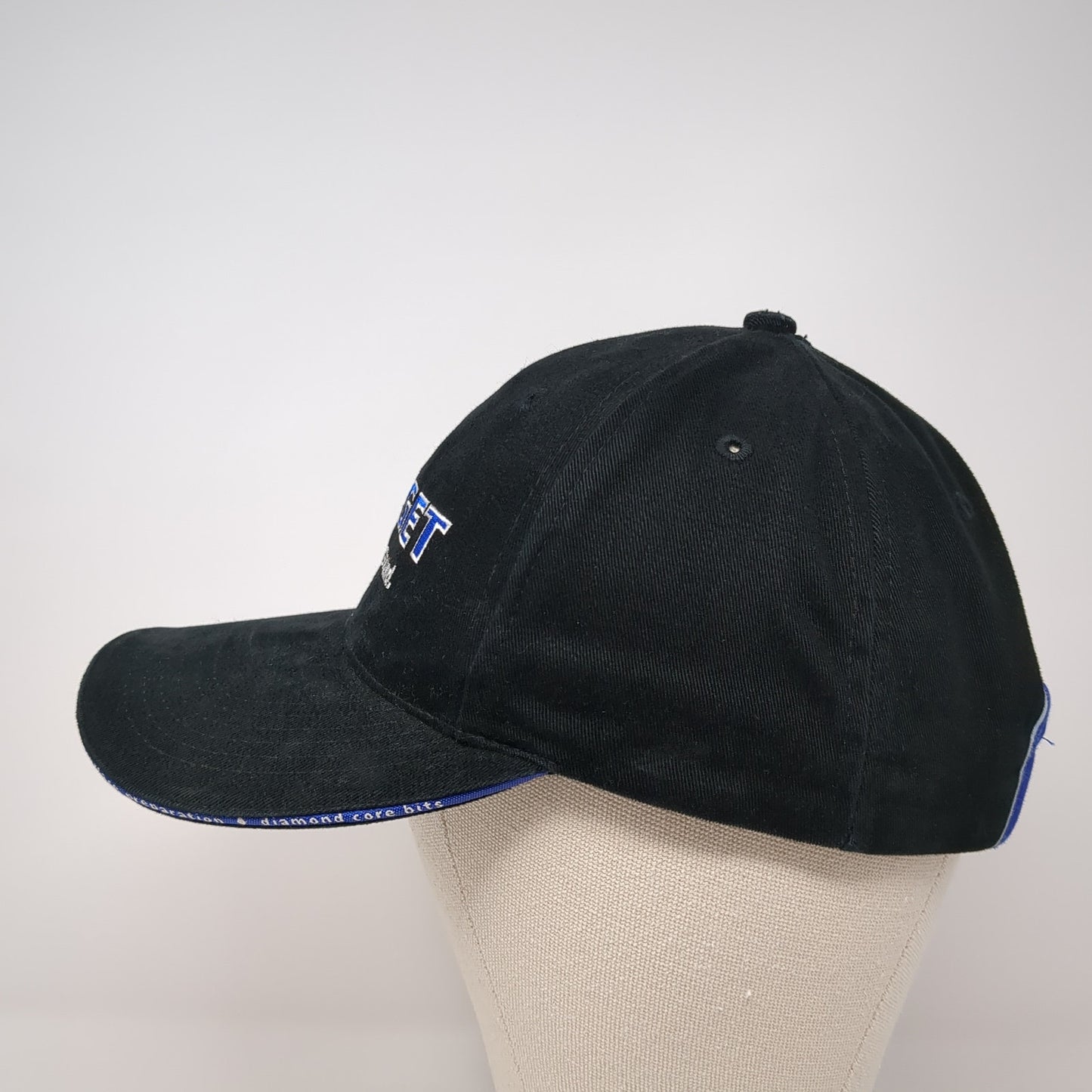 Target On Solid Ground Strapback Hat Black One Size Adjustable 6 Panel