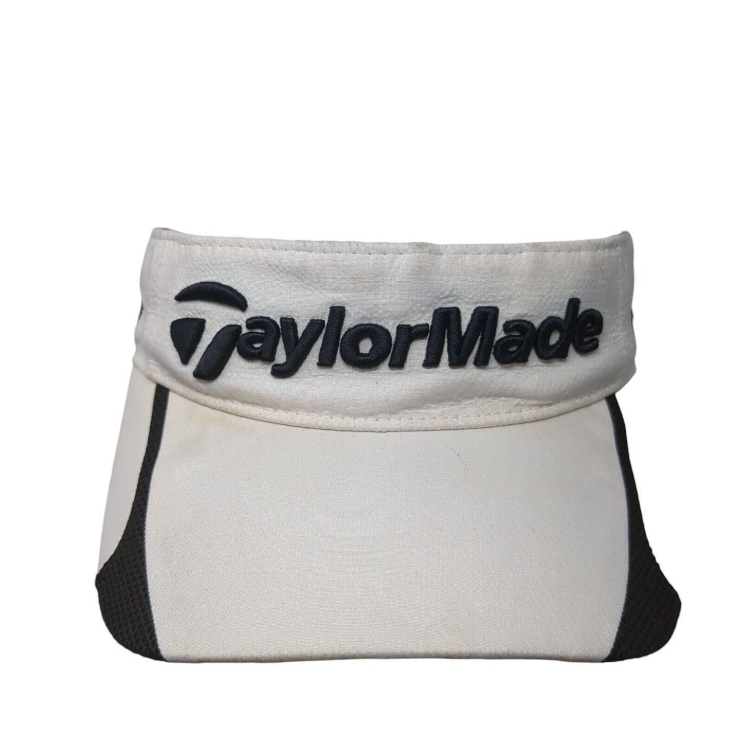 TaylorMade Strapback Sun Visor Hat White One Size Tmax Gear Adjustable