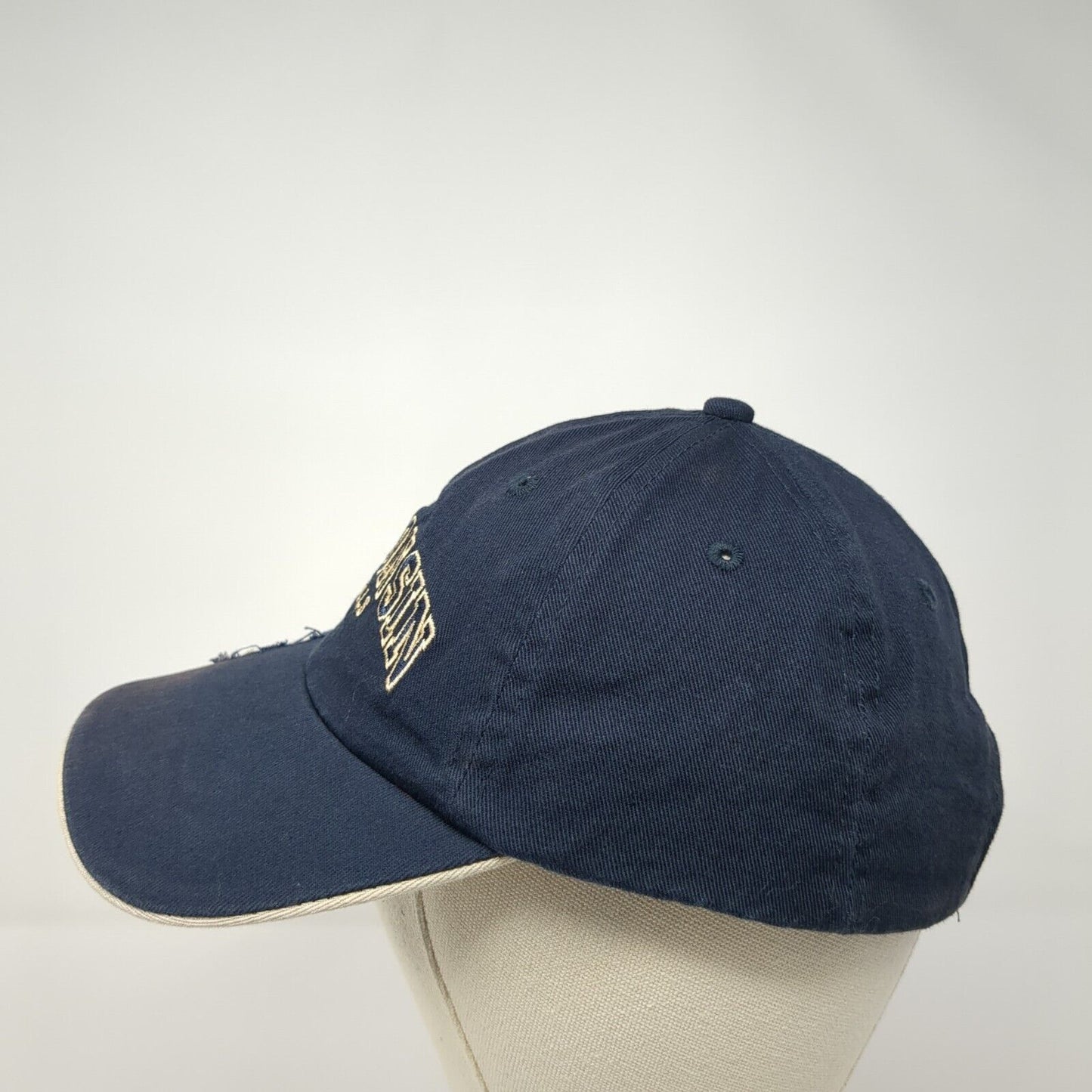 Wisconsin Dells Slideback Hat Blue One Size Adjustable Fersten 6 Panel