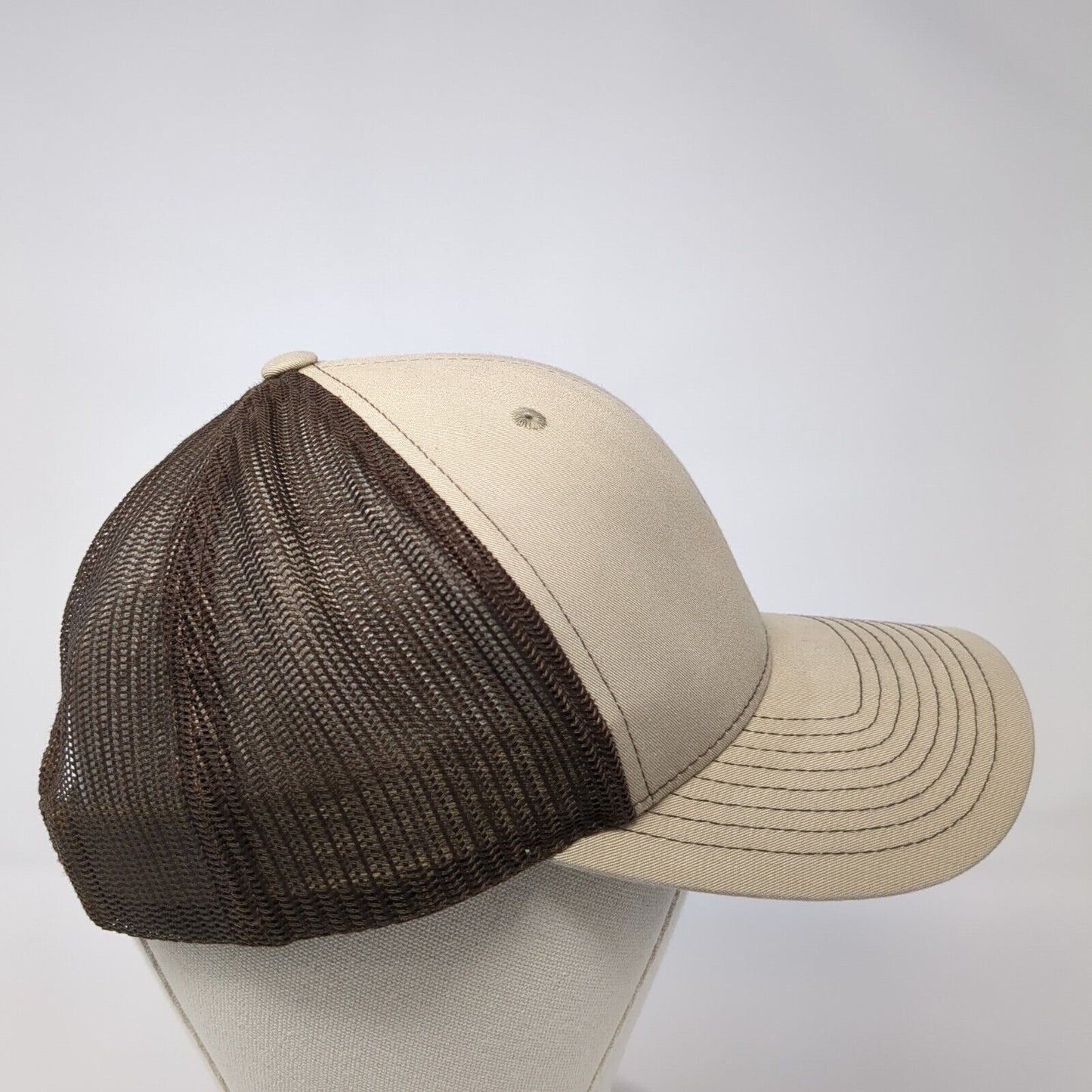 Bandon Brewing Company Snapback Trucker Hat Brown One Size Mesh Back