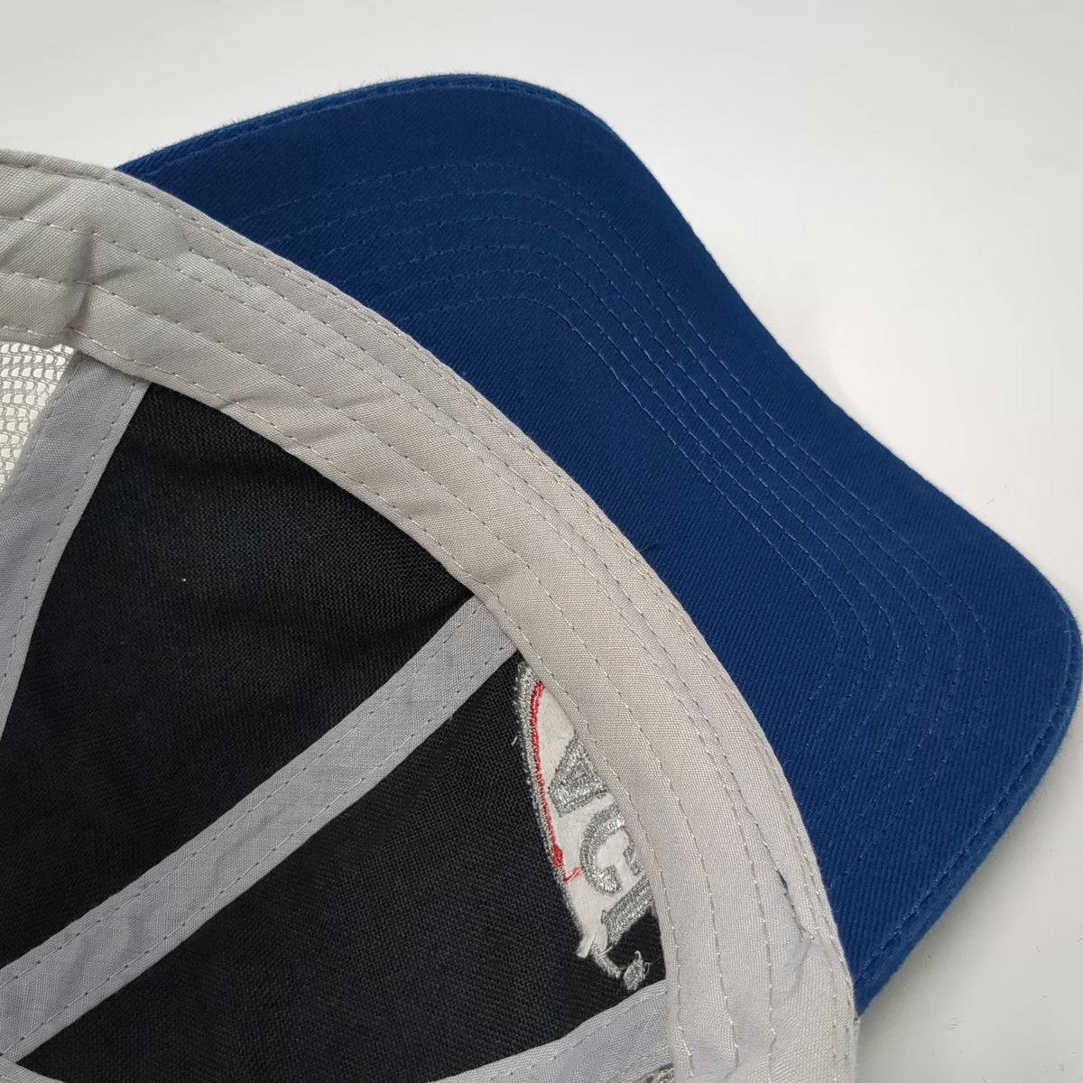 Agri-Cover ACI Trucker Hat Blue OSFM Snapback American Flag Jamestown ND Mesh