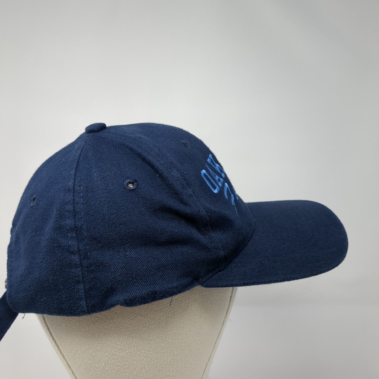 Oak Park Football Slideback Hat Blue One Size Adjustable Sportsman