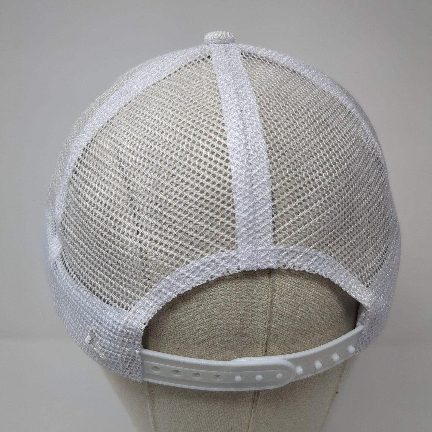 Ardea Country Club Snapback Trucker Hat White OS Classic Fit Mesh Back Ahead