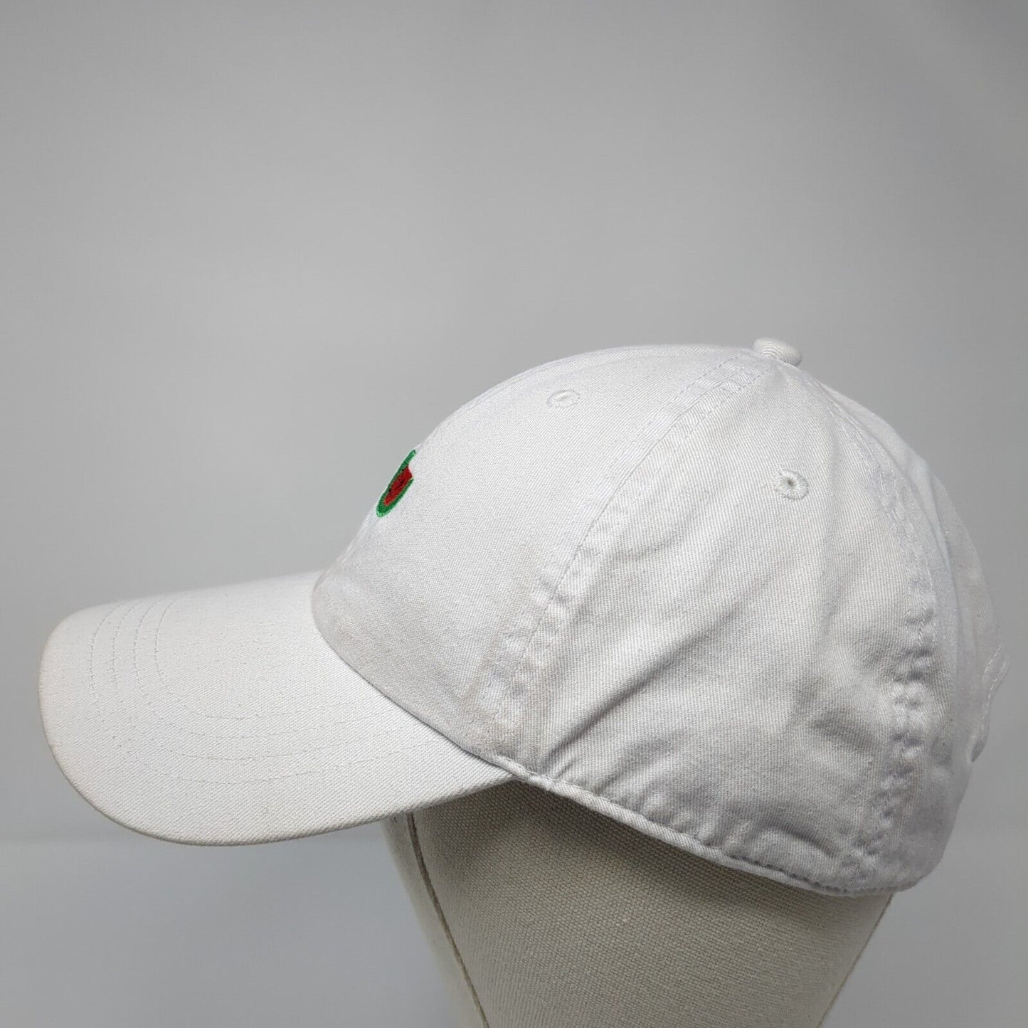 Watermelon Slideback Hat White One Size Adjustable Embroidered Rapid Dominance