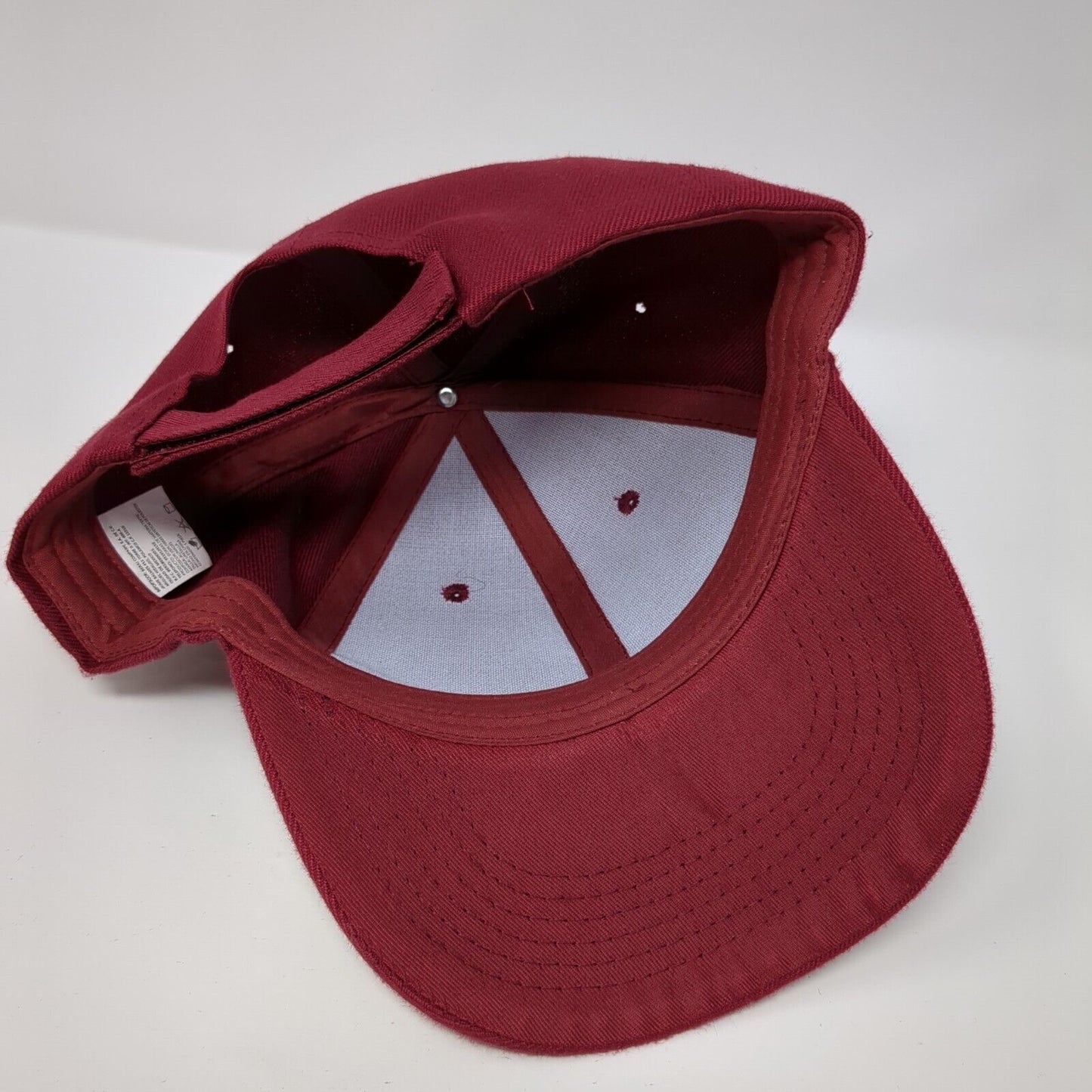 Bebo #aBEBOquesi Strapback Hat Red One Size Adjustable 6 Panel Polyester