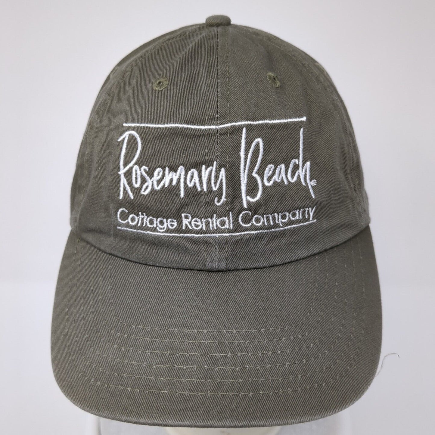 Rosemary Beach Cottage Rental Company Slideback Hat Brown One Size