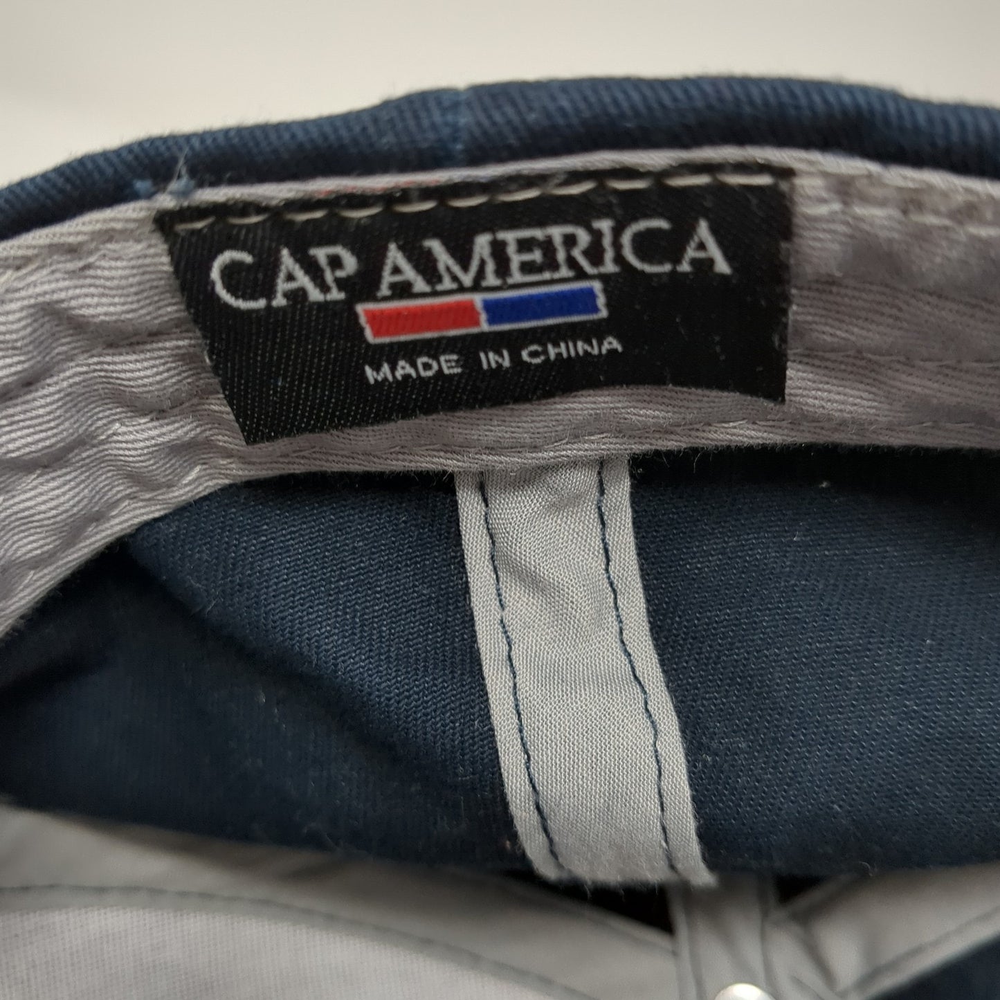 Team WSCBI Strapback Hat Blue One Size Adjustable 6 Panel Cap America