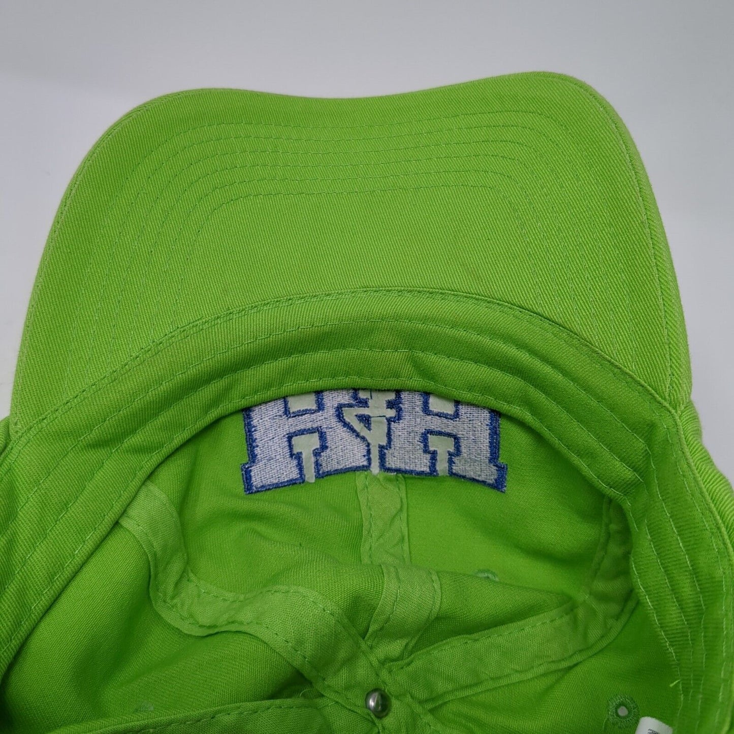 H4H Heroes For Hospice Slideback Hat Green One Size Adjustable Embroidered