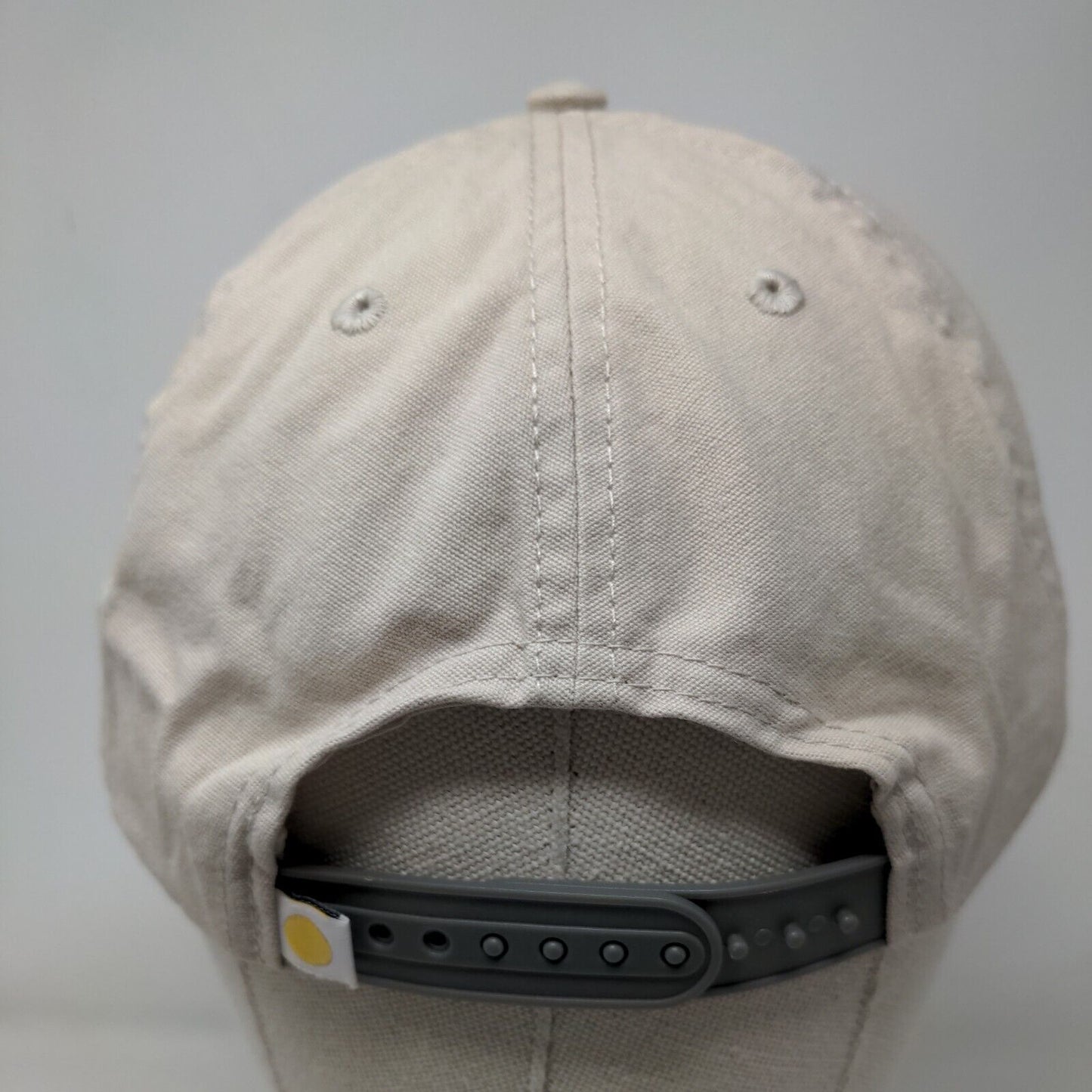 American Flag Snapback Hat Tan One Size Embroidered Life Is Good