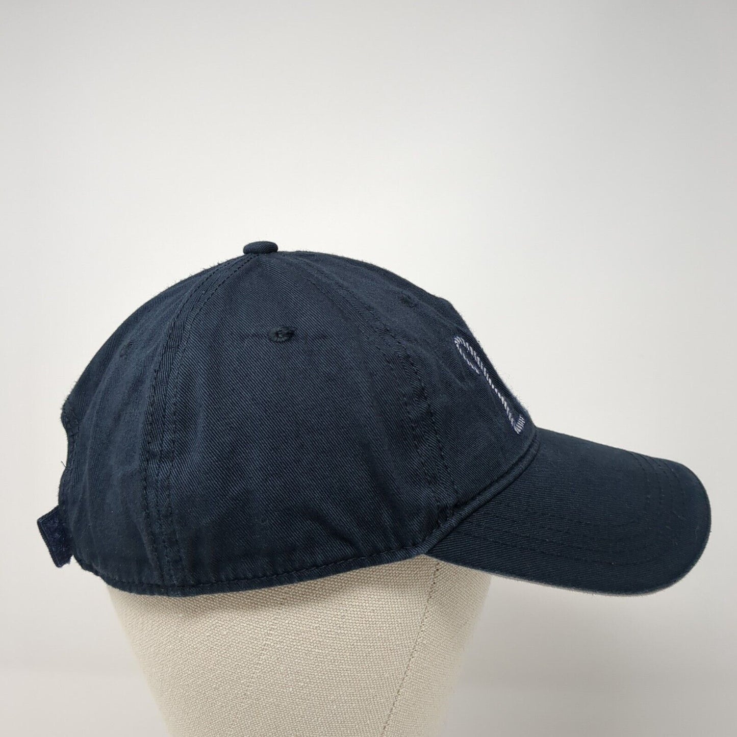 2017 Disney Cruise Line Strapback Hat Blue One Size Solid Adjustable