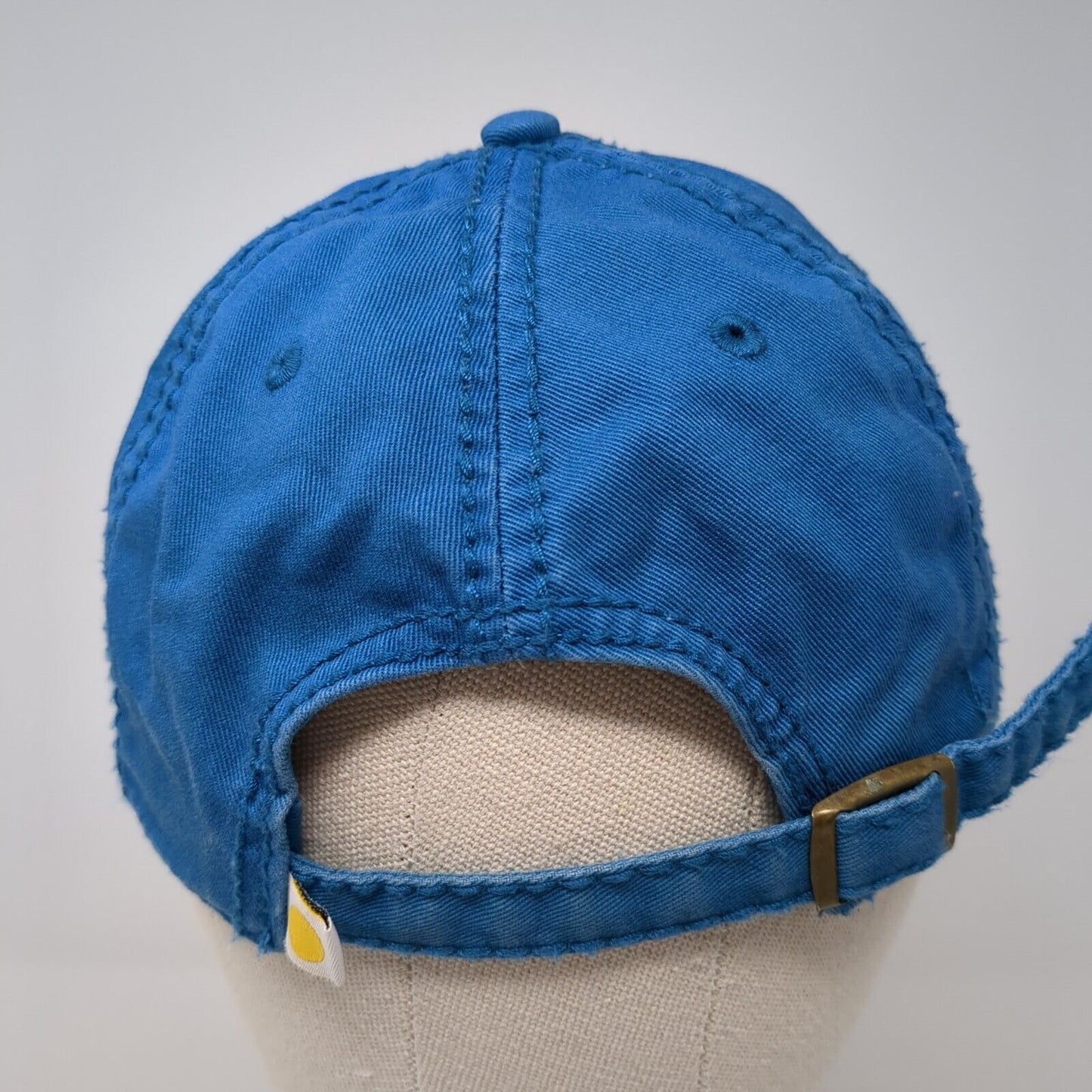 Life Is Good Slideback Hat Blue One Size Adjustable Embroidered 6 Panel