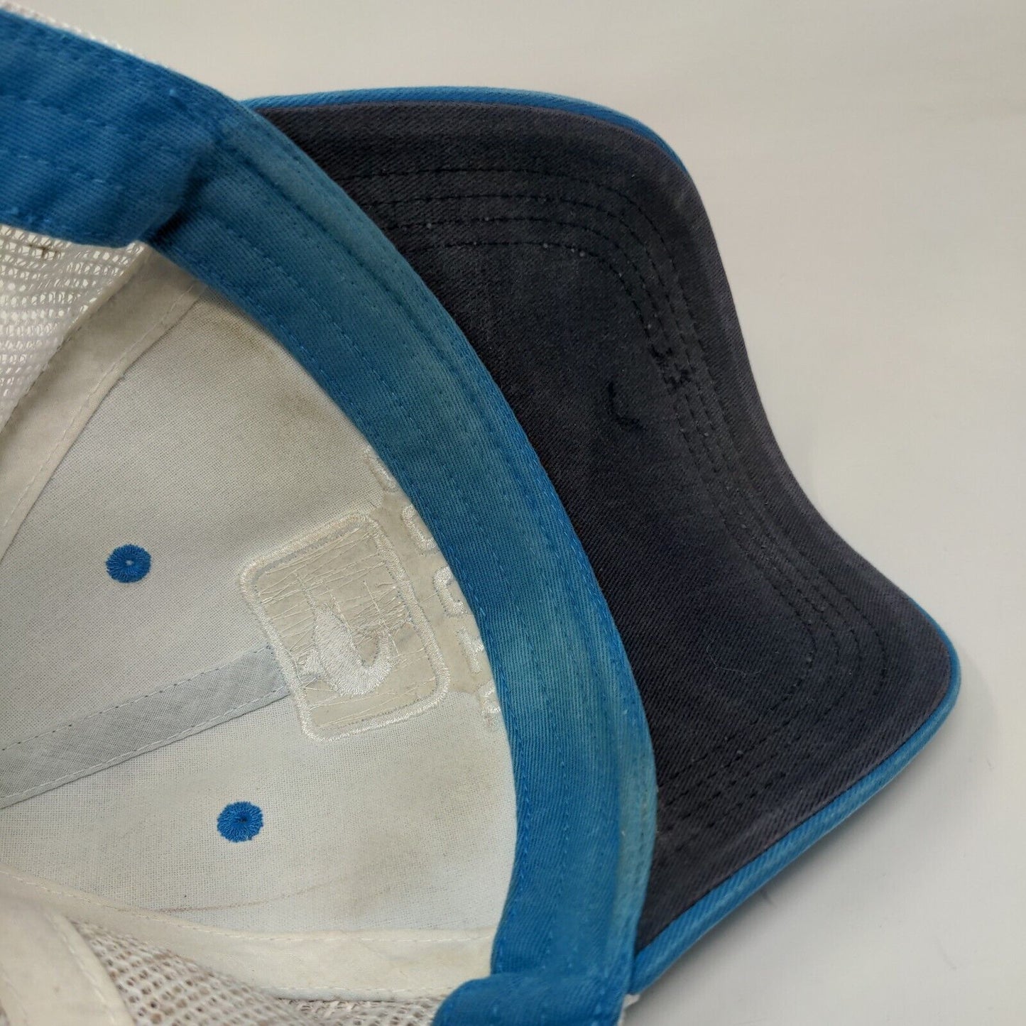 Costa Del Mar Fish Snapback Mesh Back Trucker Hat Blue One Size 6 Panel