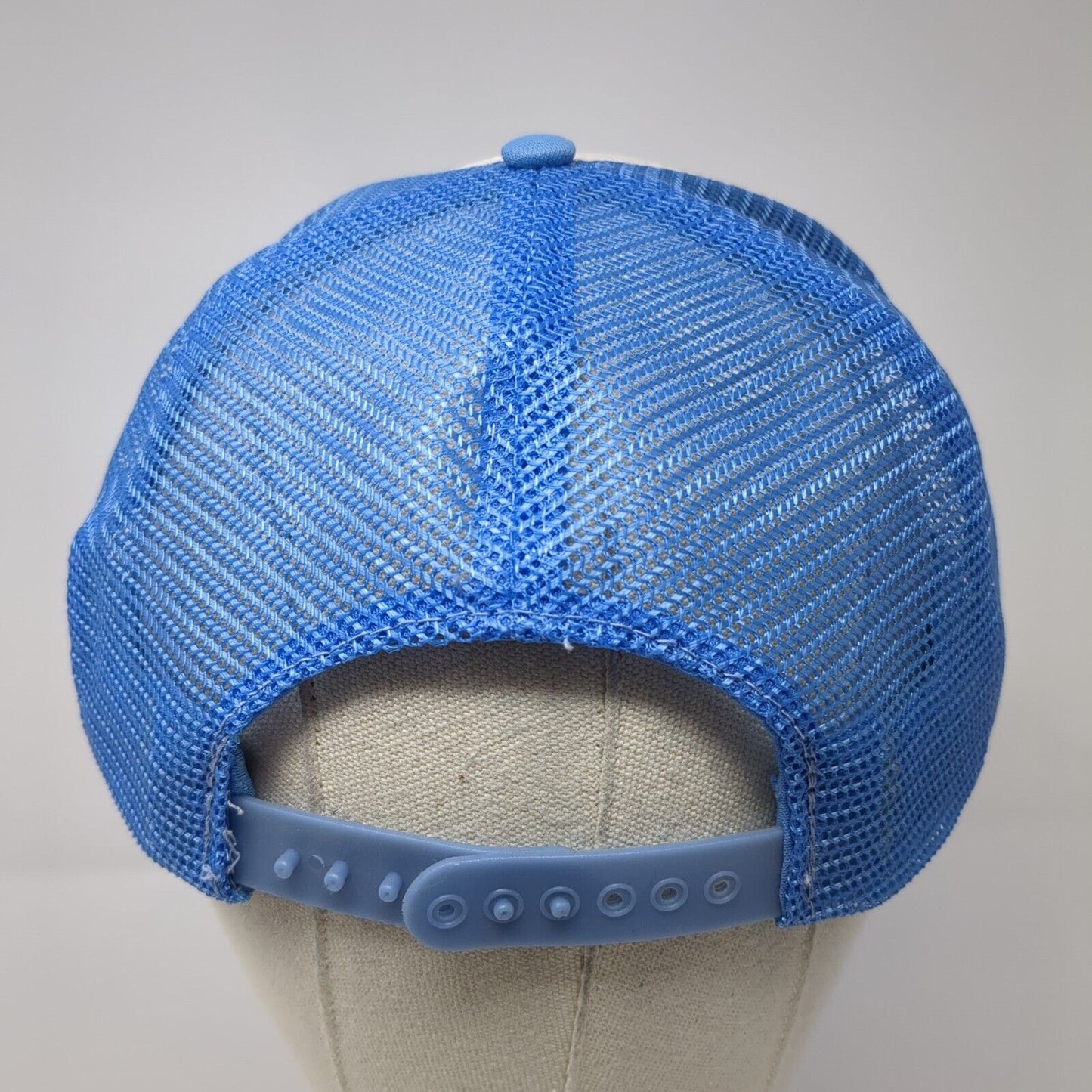 Glen's Chevrolet 2400 Garrett Way Pocatello ID Snapback Trucker Hat Blue OS Mesh