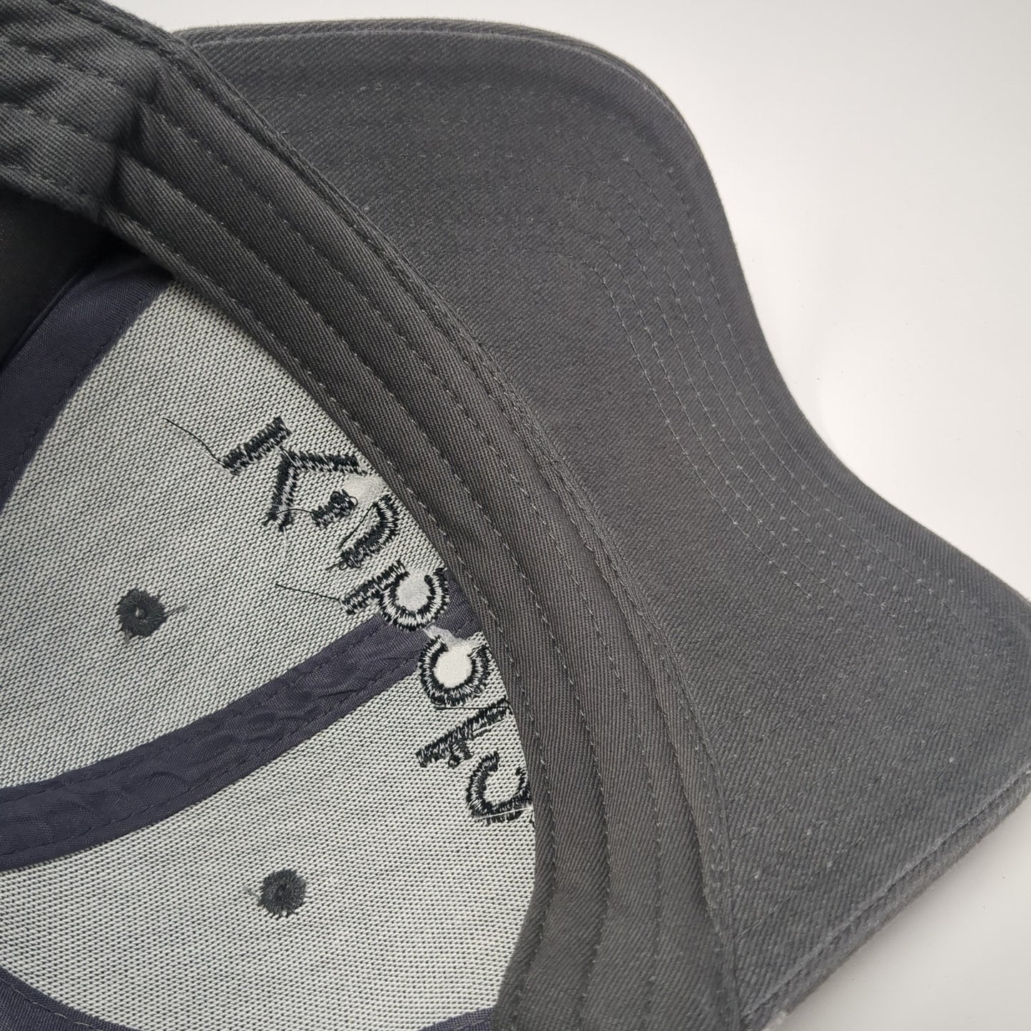 Kubota Strapback Hat Gray One Size Adjustable Embroidered 6 Panel Otto