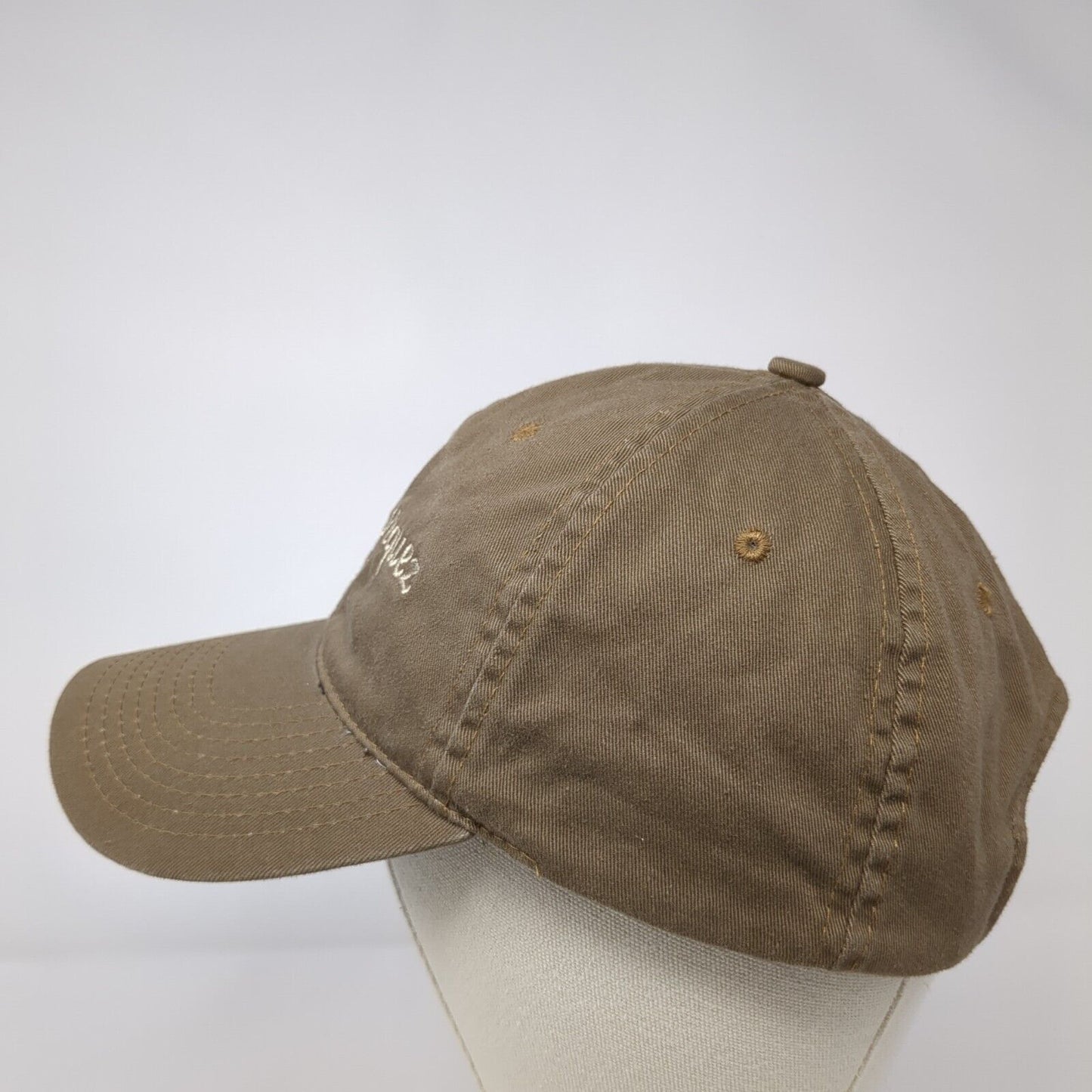 Bobby Marquez Slideback Hat Brown One Size Adjustable Embroidered Headliner