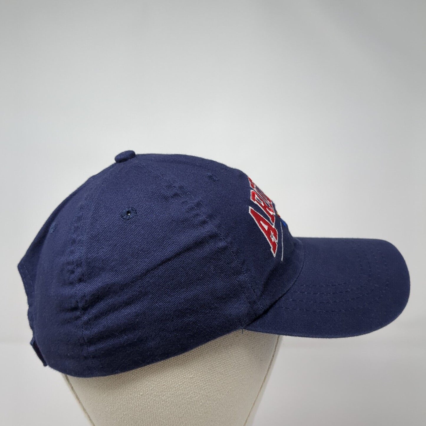 Arizona Strapback Hat Blue One Size Adjustable Embroidered 6 Panel