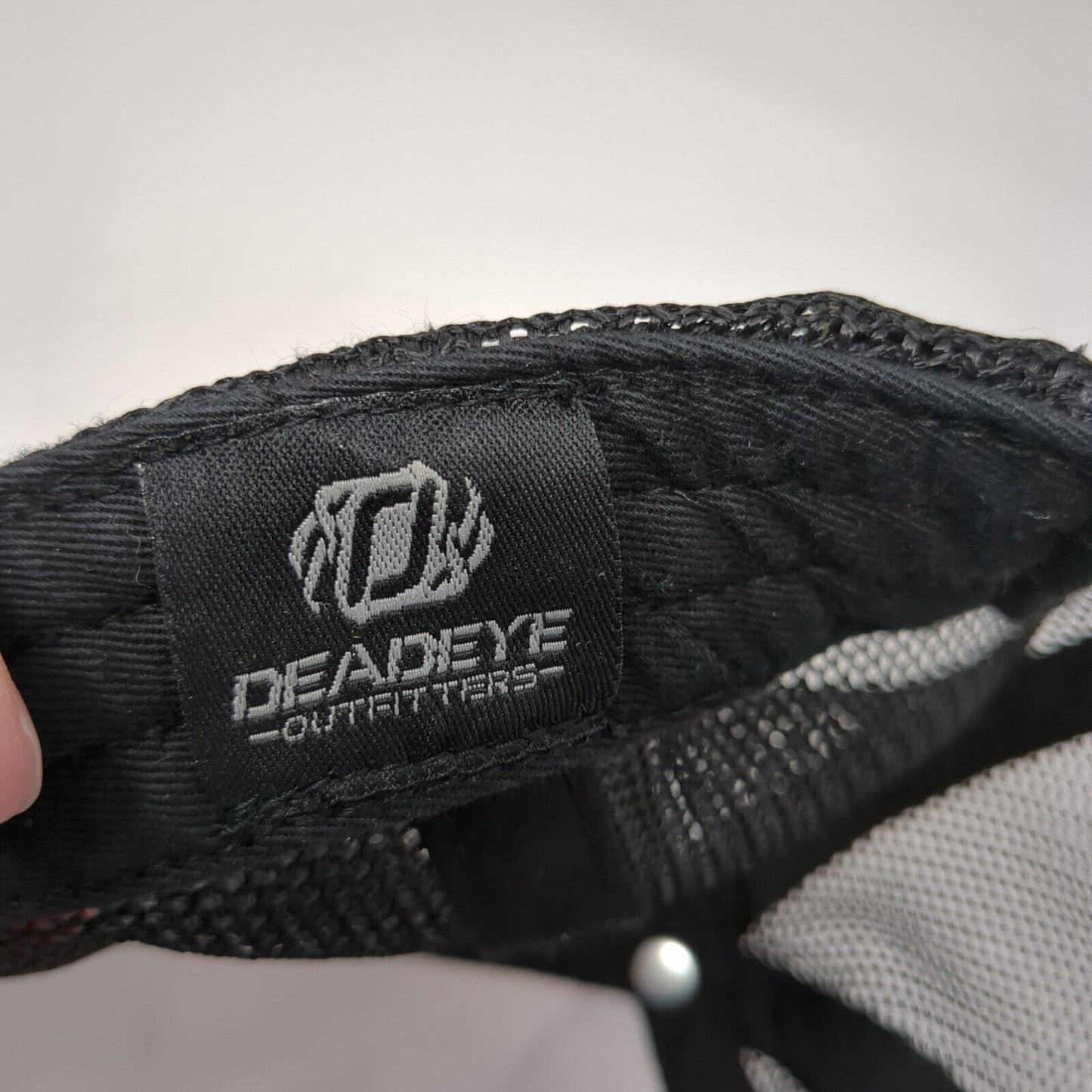 Deadeye Outfitters Snapback Trucker Hat Multicolor One Size Adjustable Mesh Back