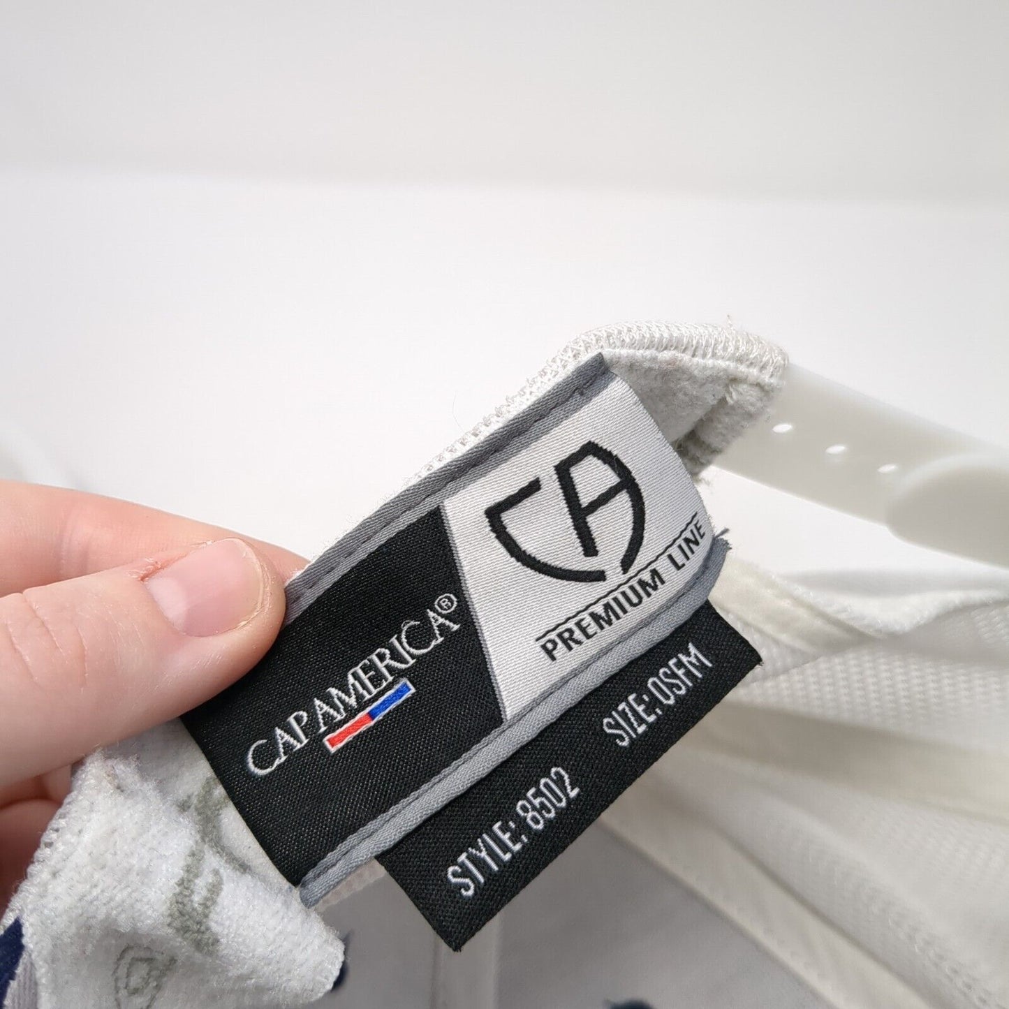 Waterbird Snapback Trucker Hat Blue One Size 110 Flexfit Mesh Back Cap America