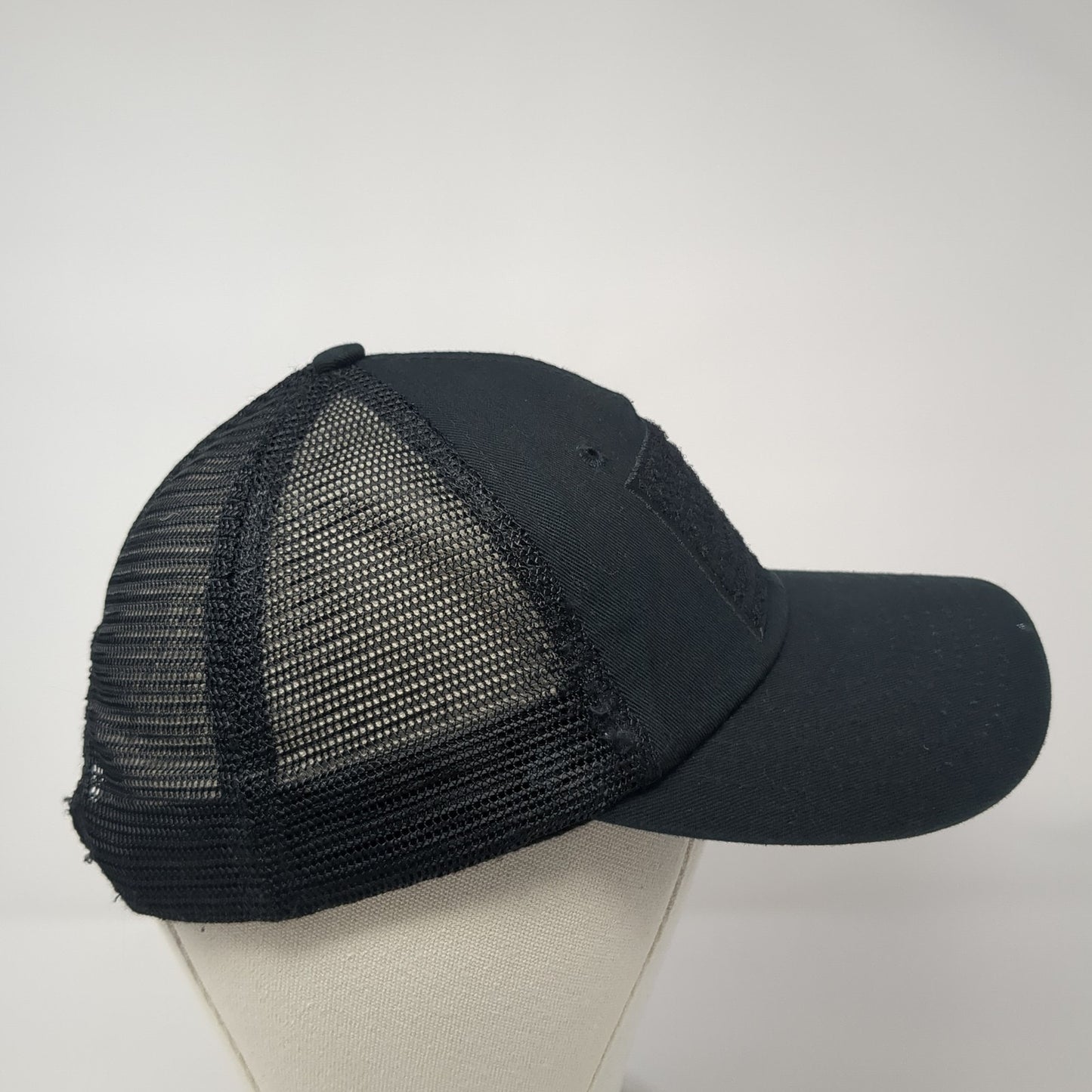 USA Flag Snapback Trucker Hat Black One Size Adjustable Patriotic Antourage