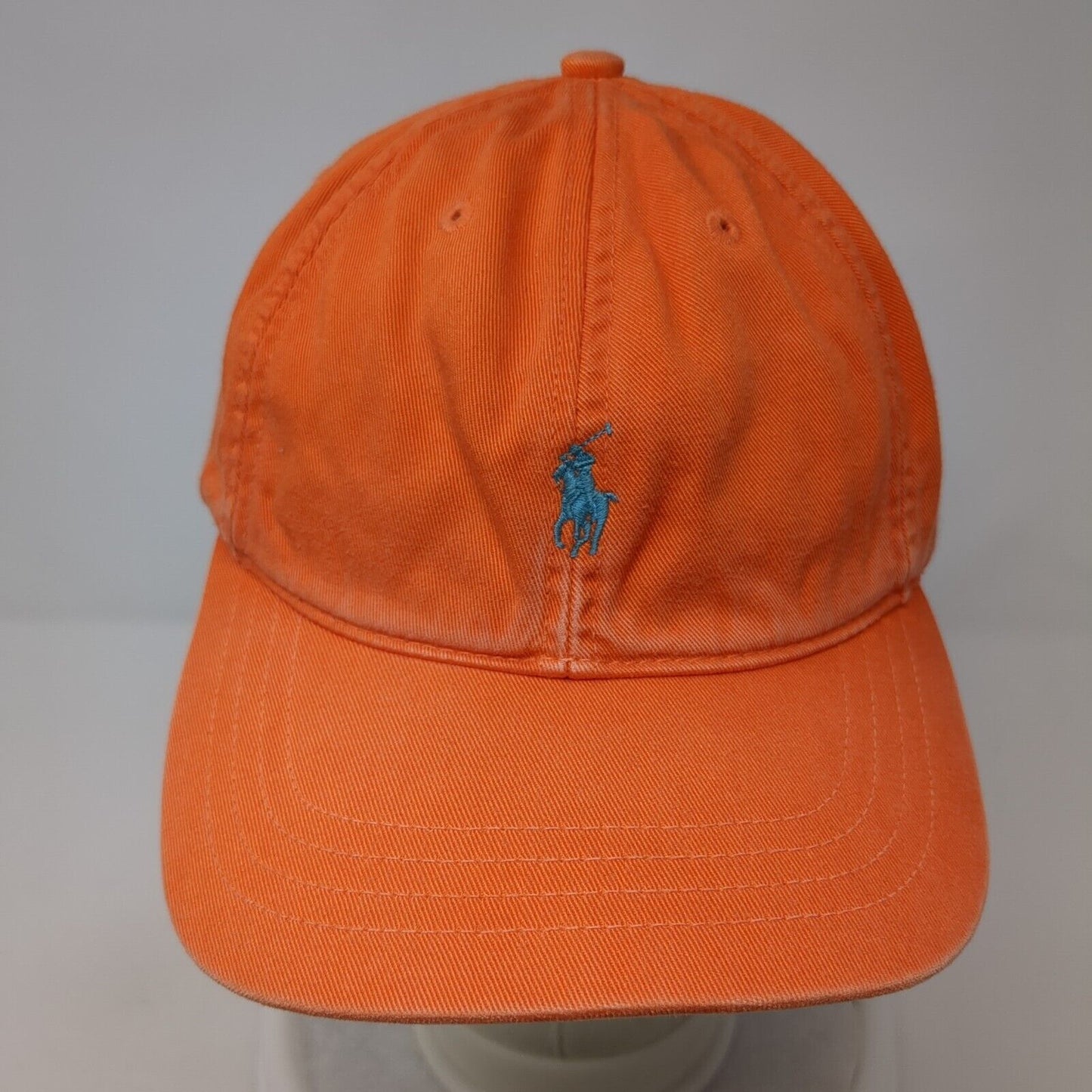 Polo Ralph Lauren Small Pony Slideback Hat Orange One Size Adjustable