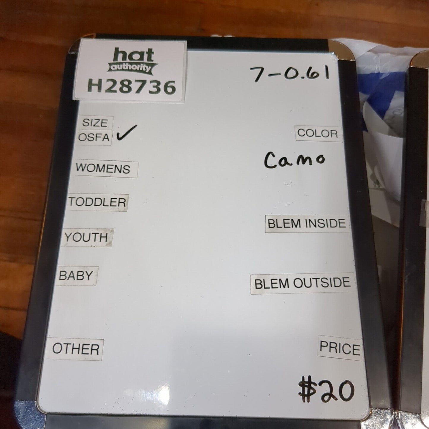 Ford Built Tough Snapback Trucker Hat Camouflage One Size Adjustable Patriotic