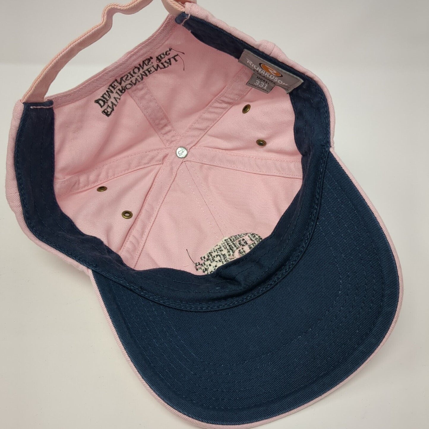 EDi Environmental Dimensions Inc Slideback Hat Pink One Size Richardson
