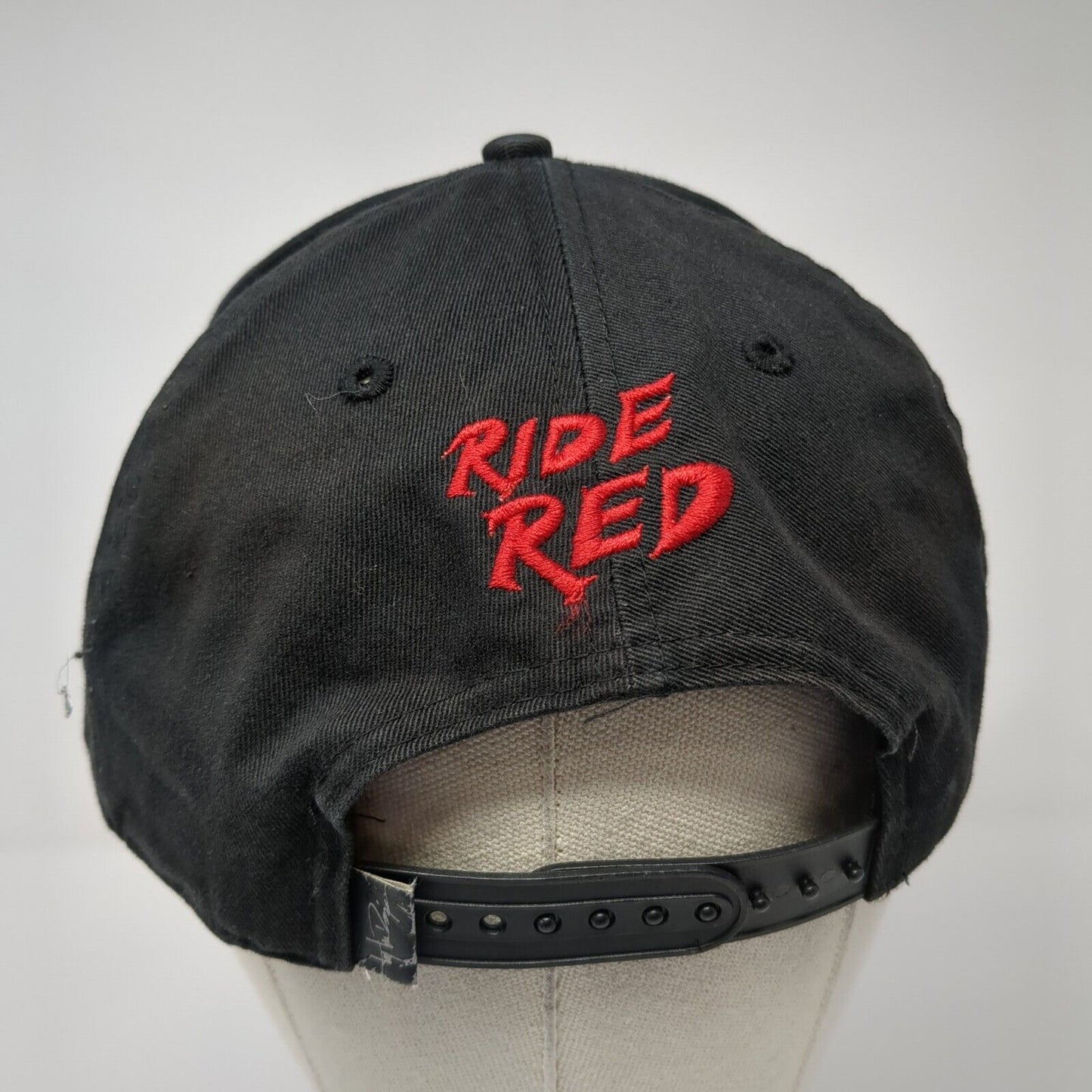 Honda Troy Lee Designs Snapback Hat Black OS Adjustable Embroidered New Era