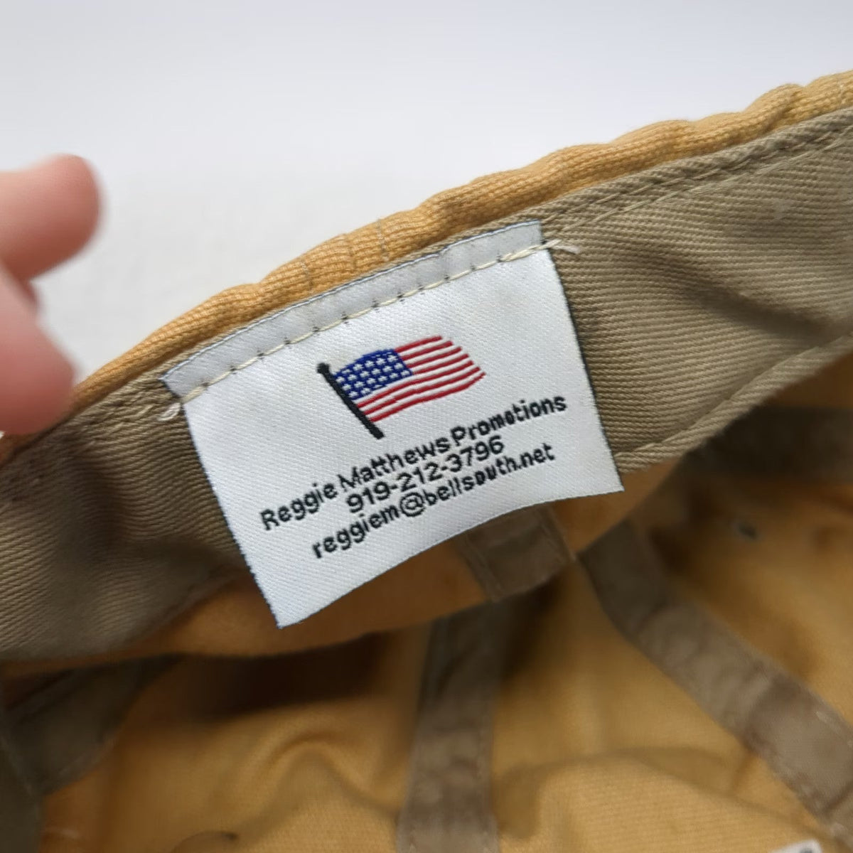 Baseball Cap Brown One Size Fits Most Z-BOLT Logo USA Flag Patch hat