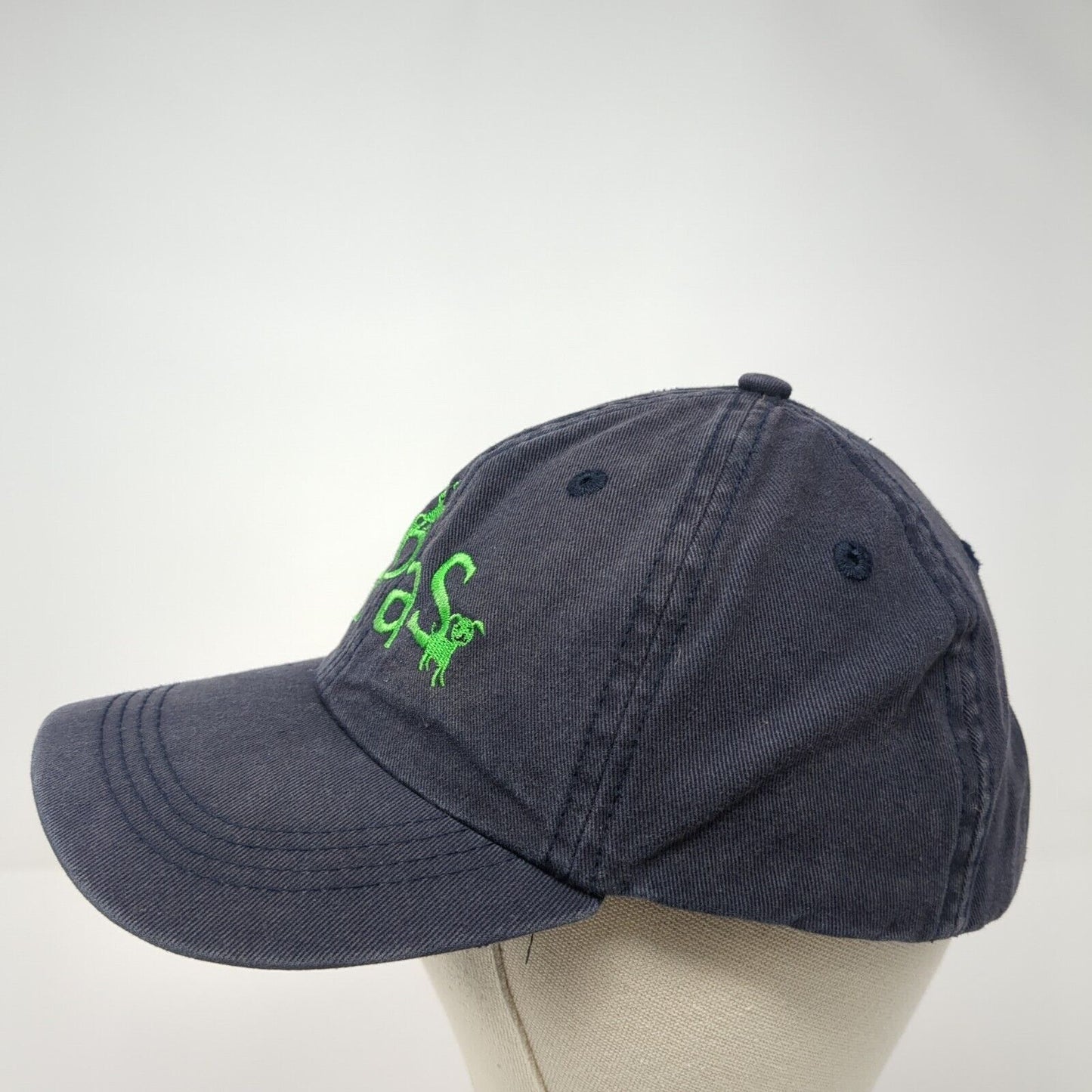 Fopas Slideback Hat Blue One Size Adjustable Solid 6 Panel Alternative