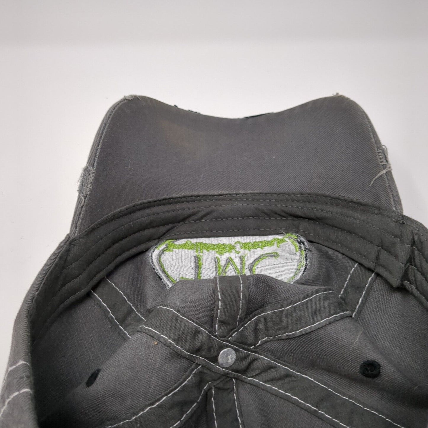 Turnage Materials & Contractors Inc Slideback Hat Gray One Size 6 Panel