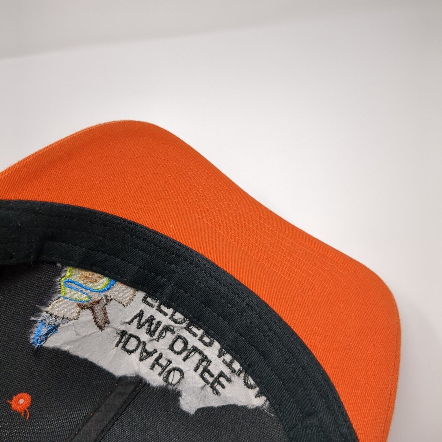 Idaho Wildlife Federation Snapback Trucker Hat Orange OS Adjustable Richardson
