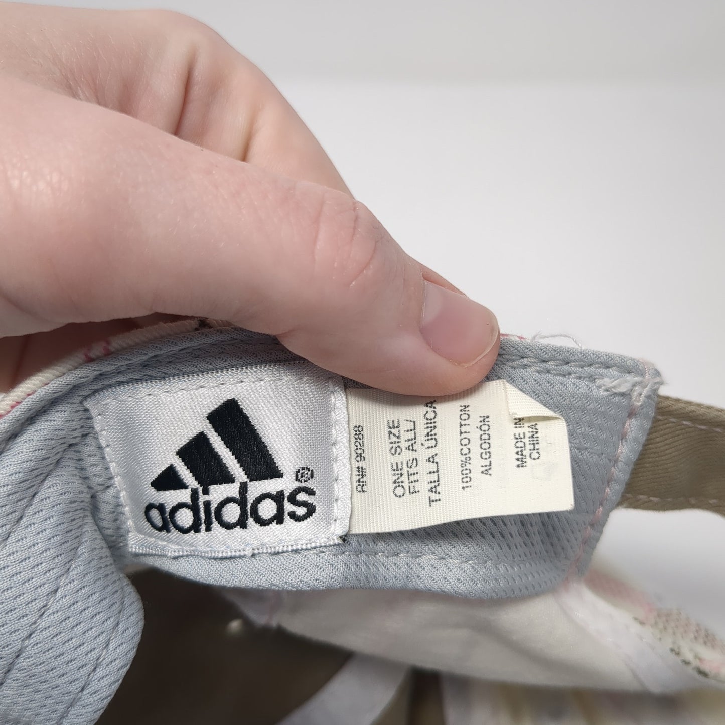 Adidas 3 Stripes Slideback Hat Multicolor One Size Plaid Always Cool