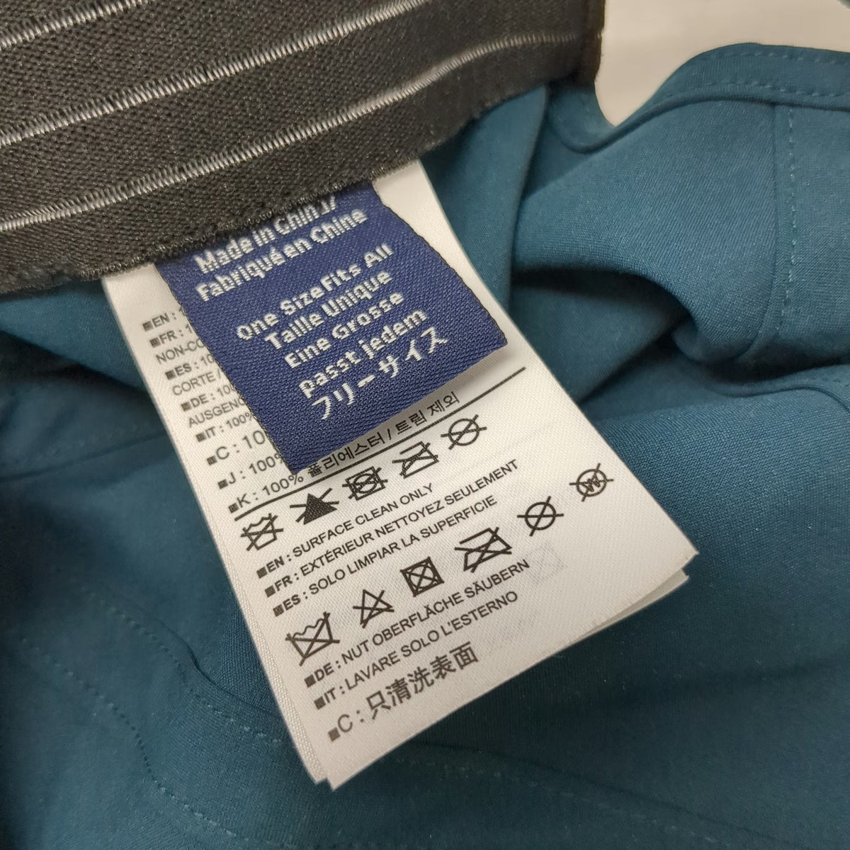 Arc'teryx 5 Panel Cap Blue One Size Logo Technical Polyester Adjustable Hat