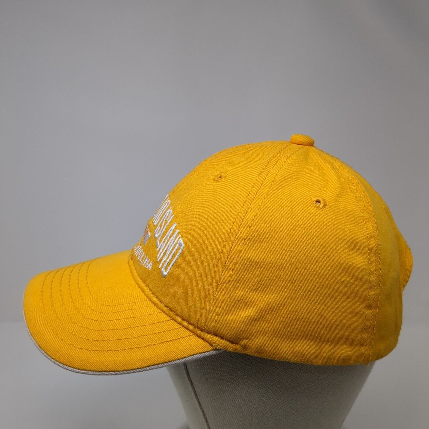Hilton Head Island South Carolina Strapback Hat Yellow One Size Strand