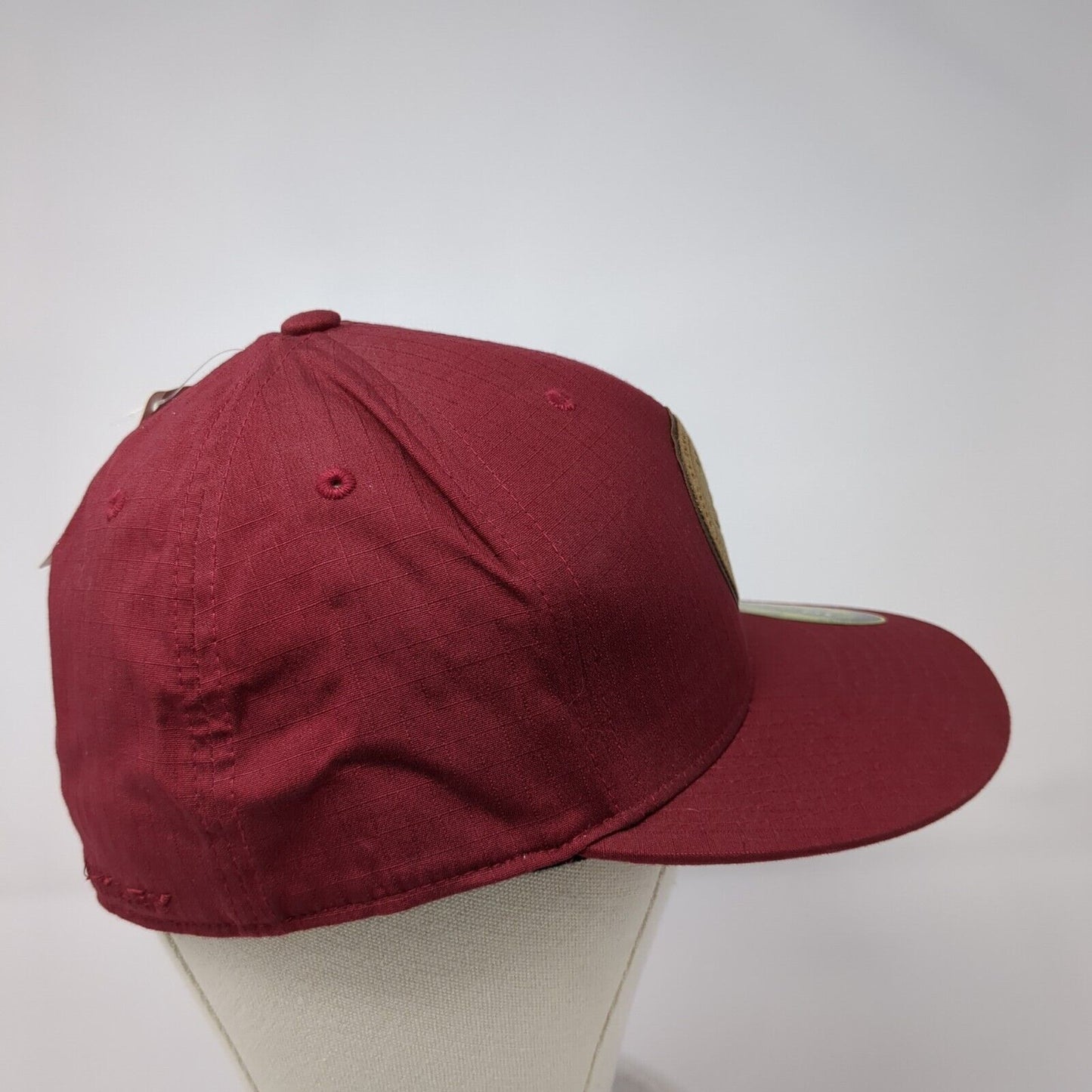 An Unfair Advantage Fitted Hat Red 7 1/4-7 5/8 Flexfit Oakley W/Tags