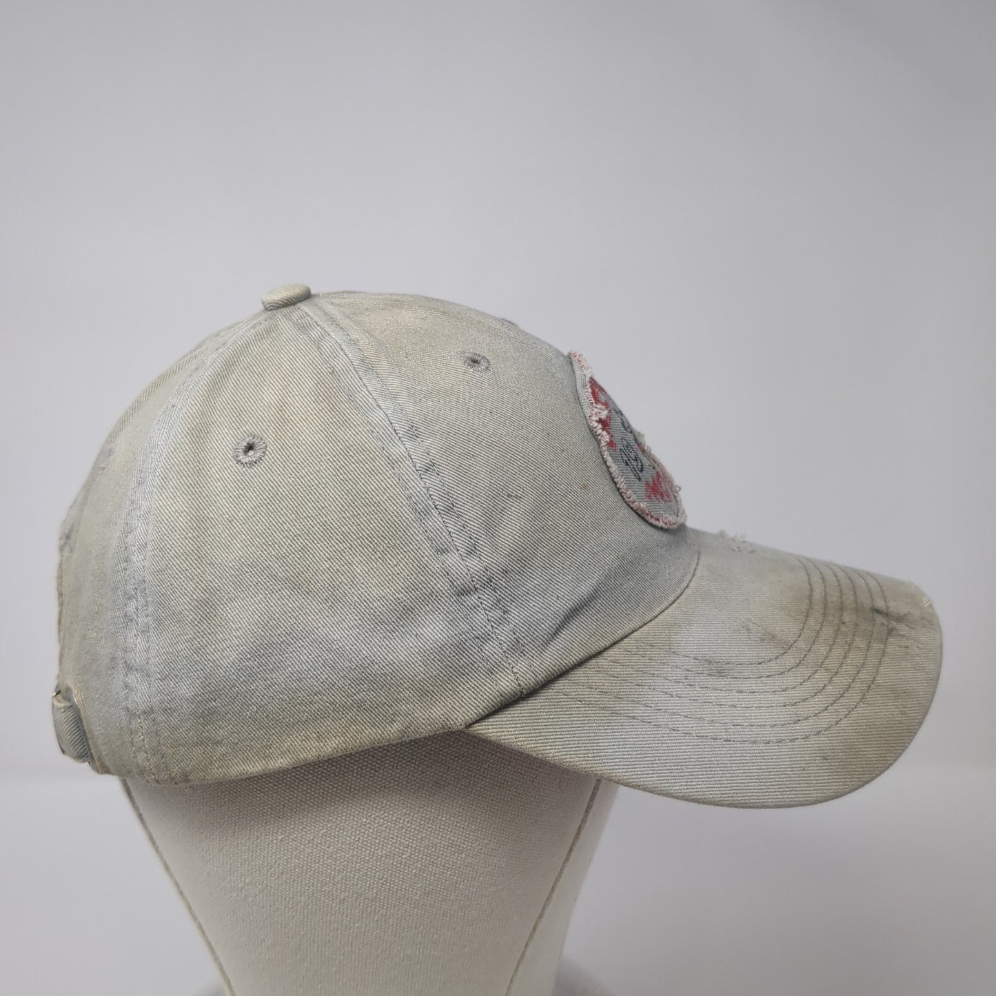 Mickey Mouse 1928 Slideback Baseball Cap Gray One Size Adjustable Disney Parks