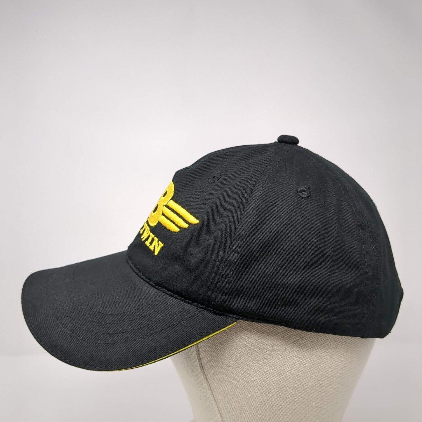 Big Twin Boise ID Slideback Hat Black One Size Embroidered Bretmor