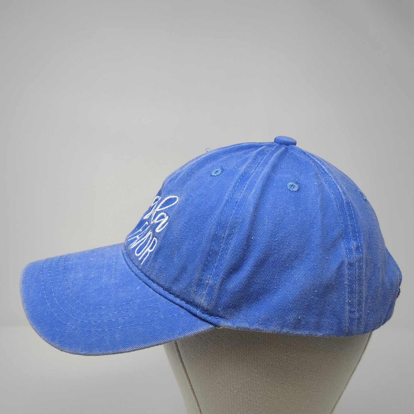 Tequila Por Favor Slideback Baseball Cap Blue One Size Adjustable Embroidered