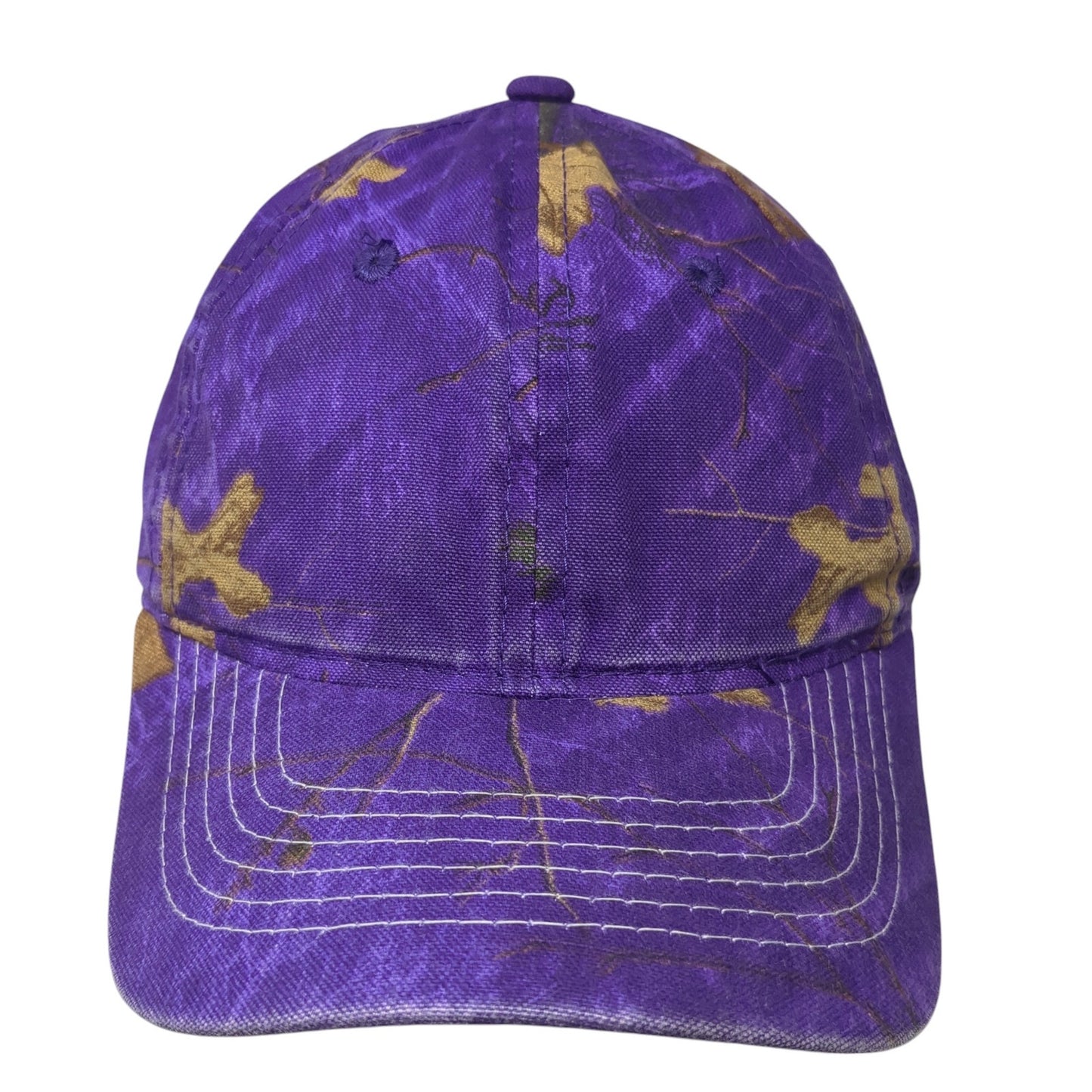Signatures Strapback Hat Multicolor Camo One Size Adjustable Outdoor