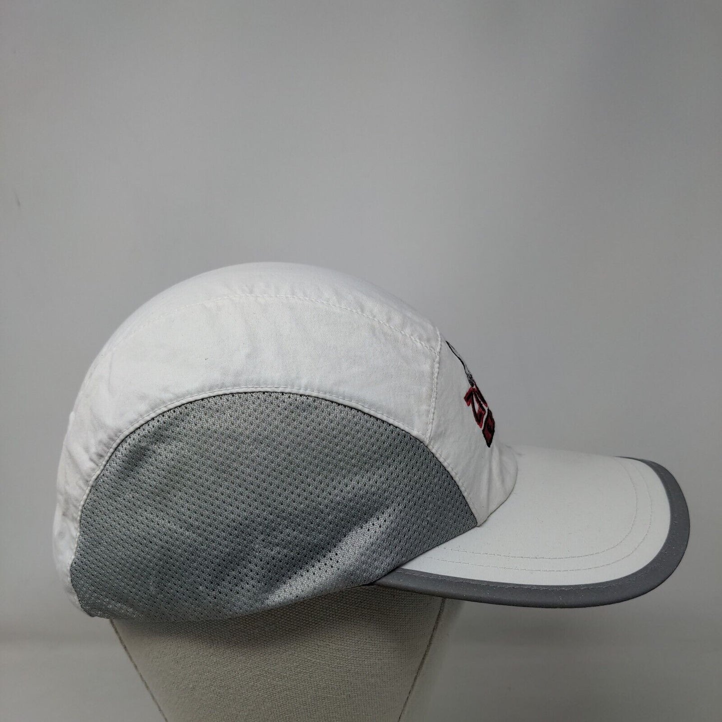 ZIVOT Golf Strapback Hat White OS Adjustable Embroidered Richardson Adventure