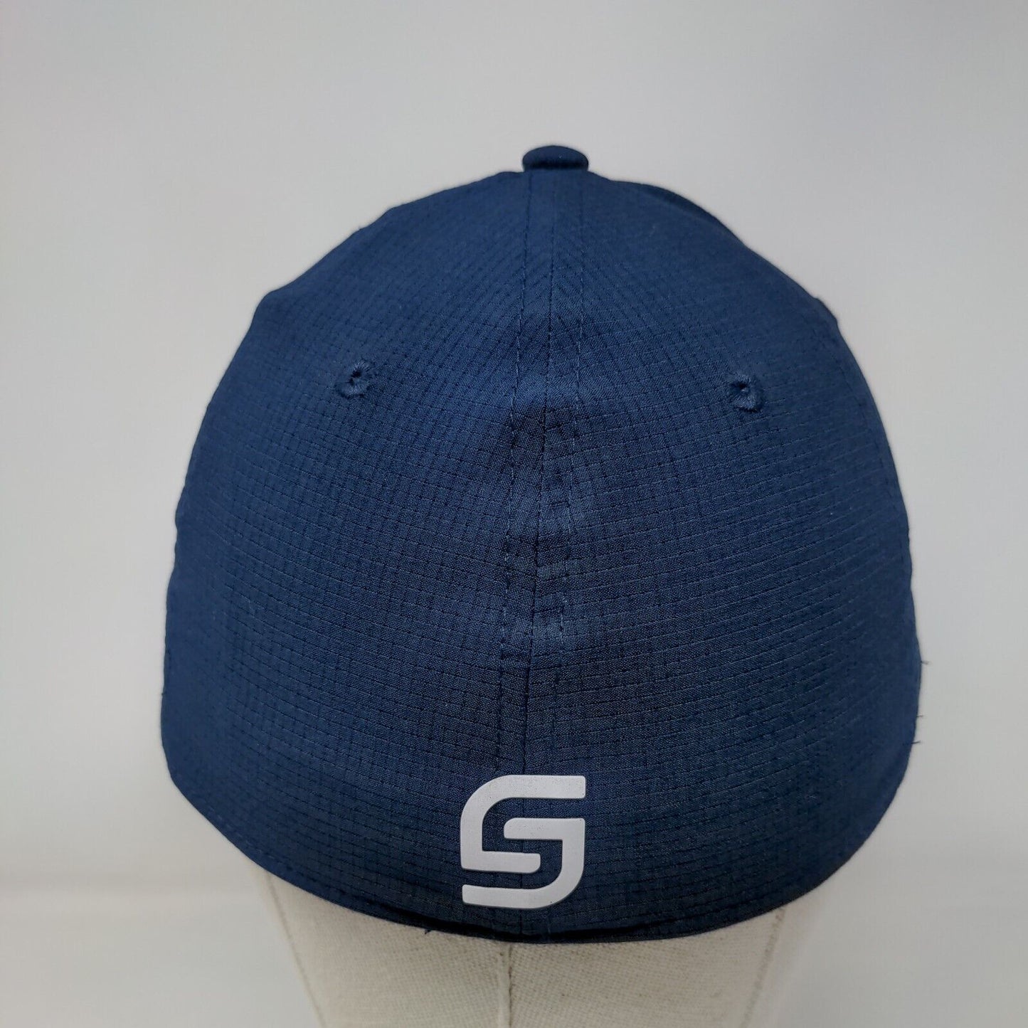 Under Armour Golf Fitted Hat Blue Size L/XL Lightweight Breathable 6 Panel
