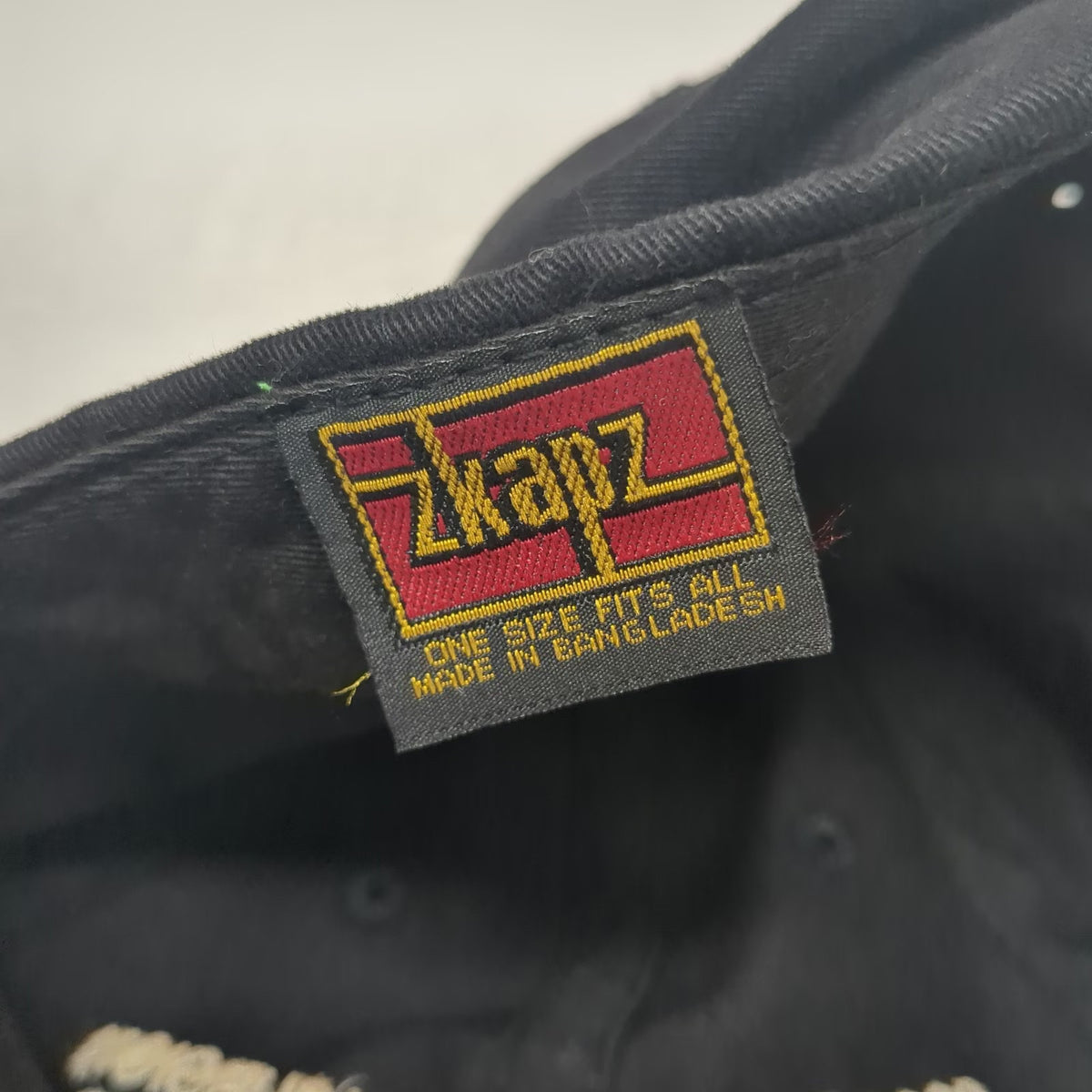 Zkapz Baseball Cap Black One Size 2003 ITC Fishing Excursion West Coast Club Hat