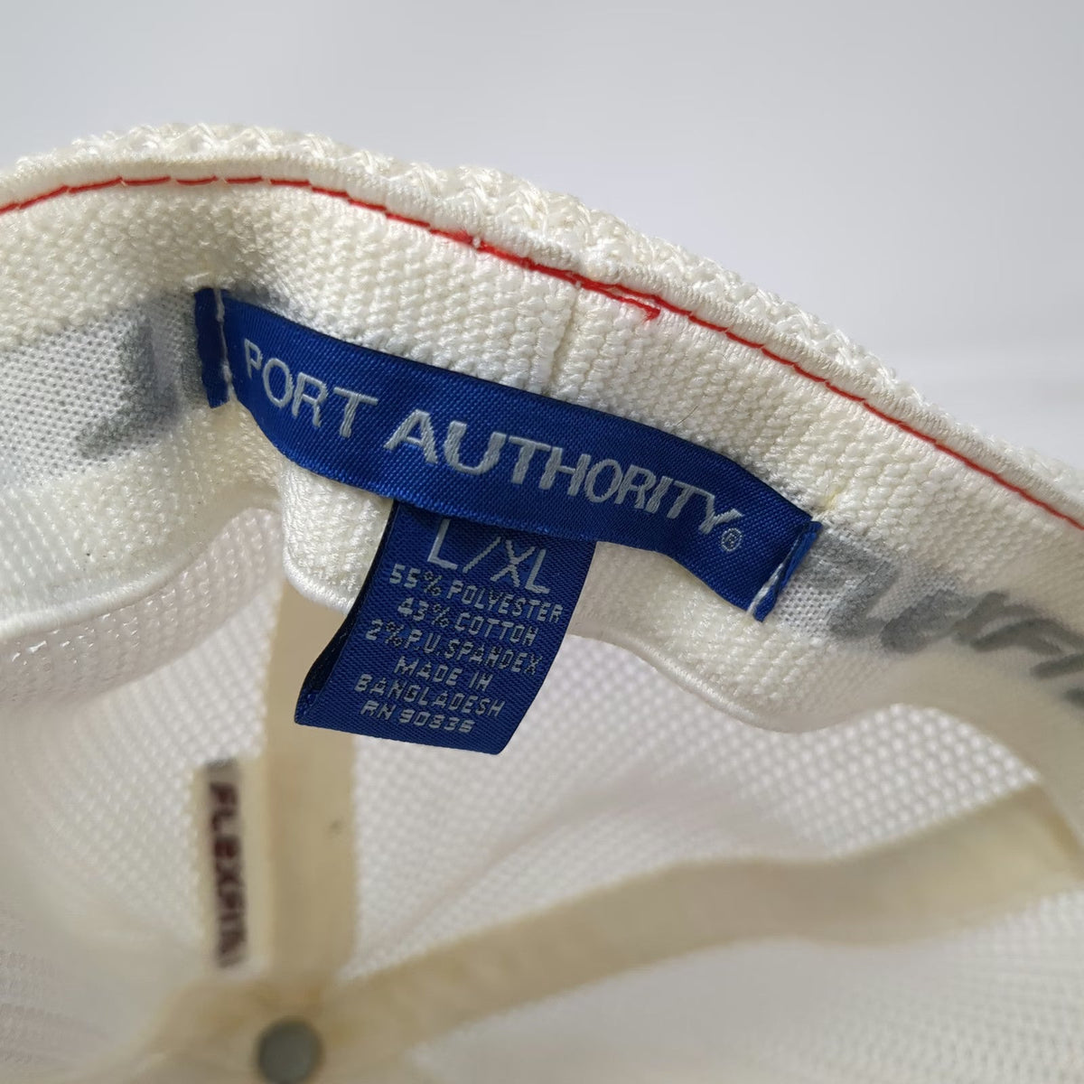 Port Authority Baseball Cap Red XL Oliver Hammer Clothes Shop Mesh Flexfit Hat