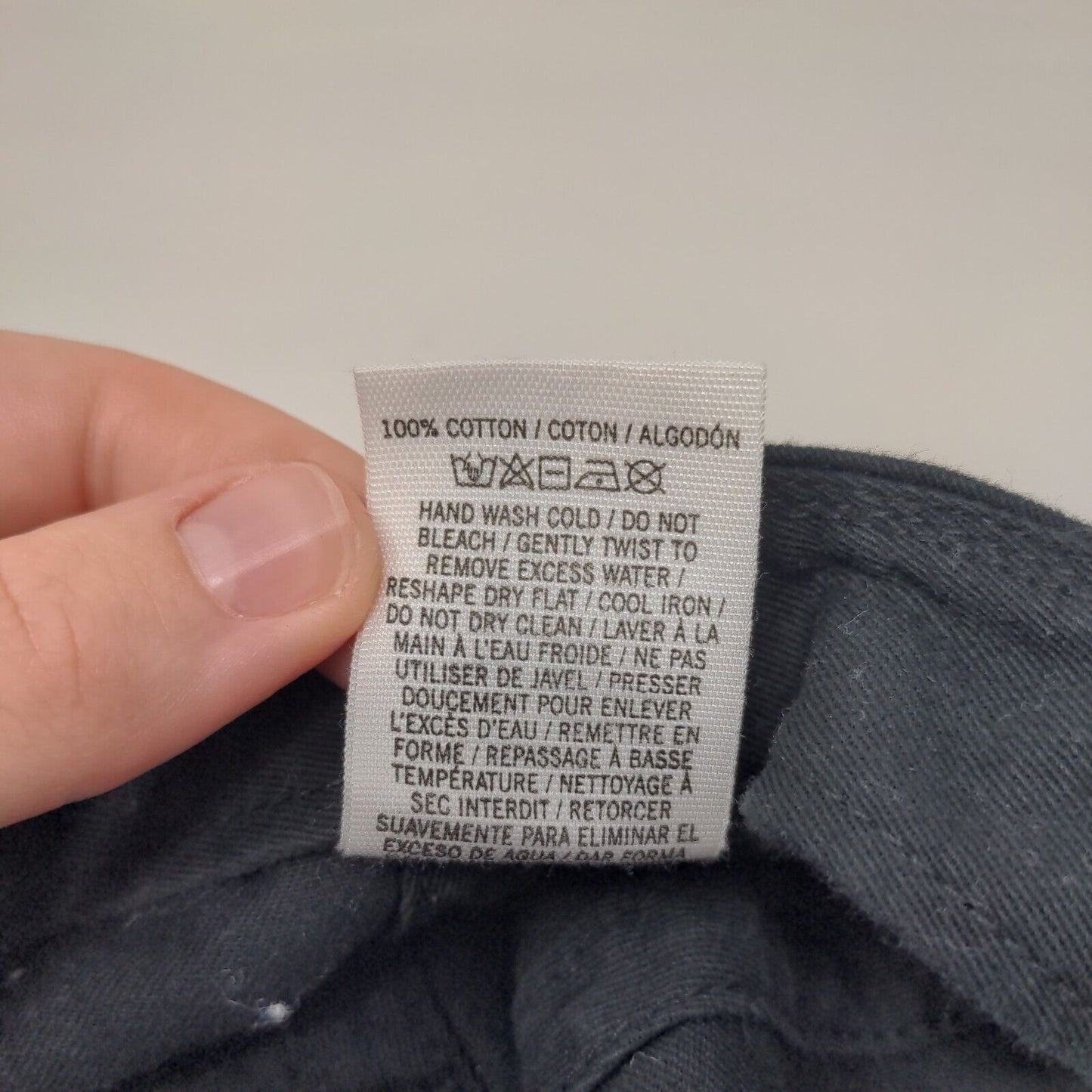 Beach Please Slideback Hat Black One Size Victoria's Secret PINK