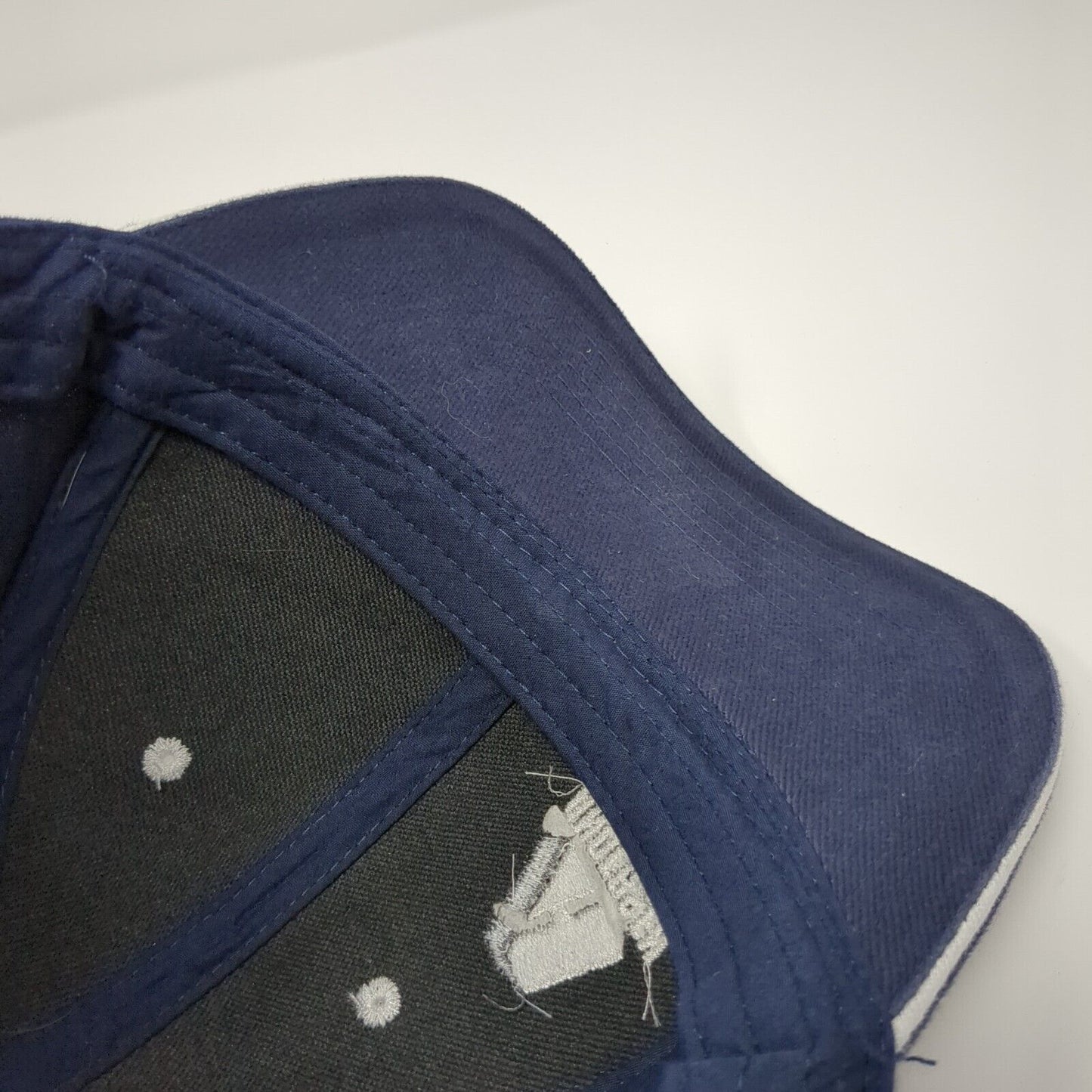 Andersen Hitches Strapback Hat Blue One Size Adjustable Embroidered Otto Cotton