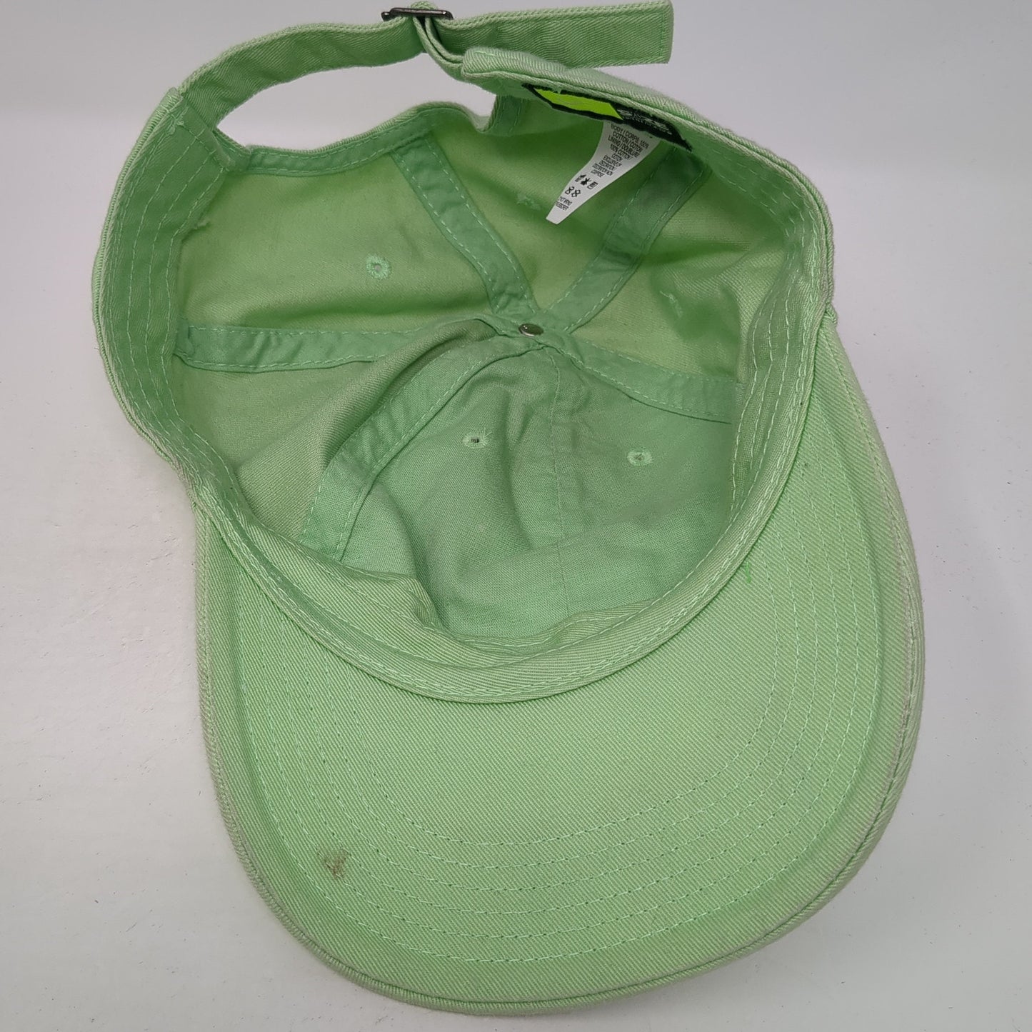 Nike Swoosh Slideback Hat Green One Size Adjustable Embroidered 6 Panel